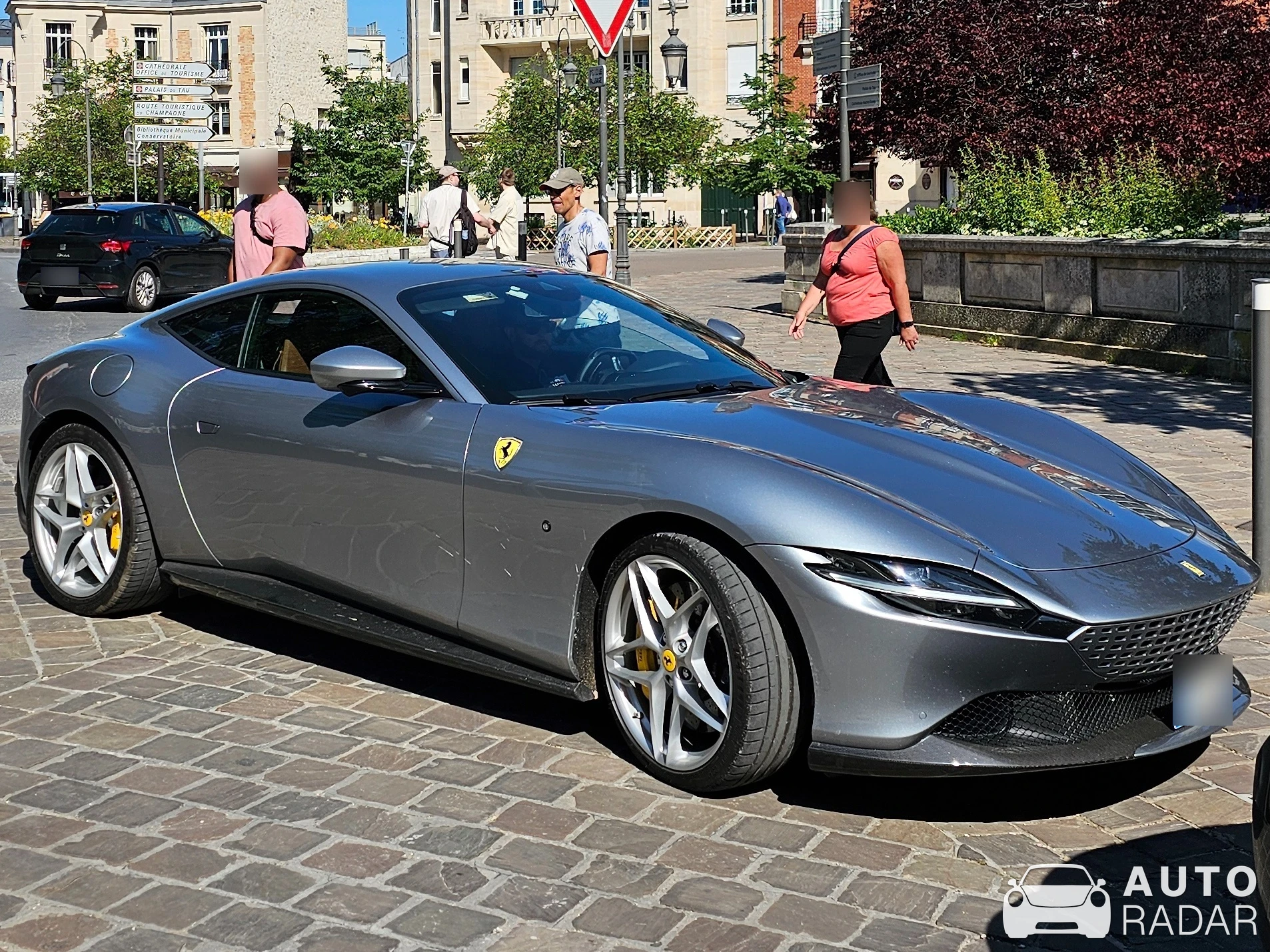 Ferrari Roma spotted in Reims