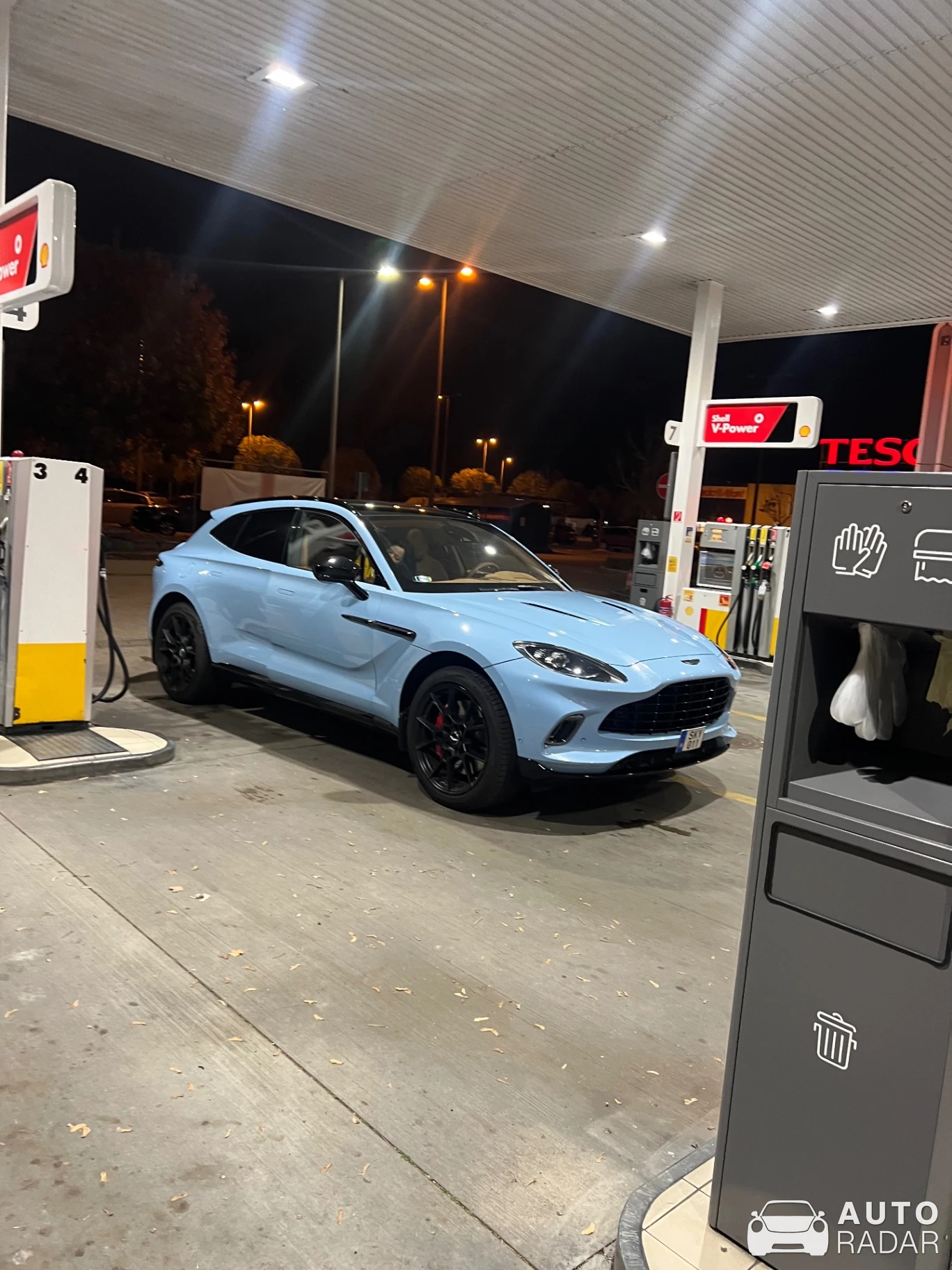 Aston Martin DBX spotted in Pápa, Hungary
