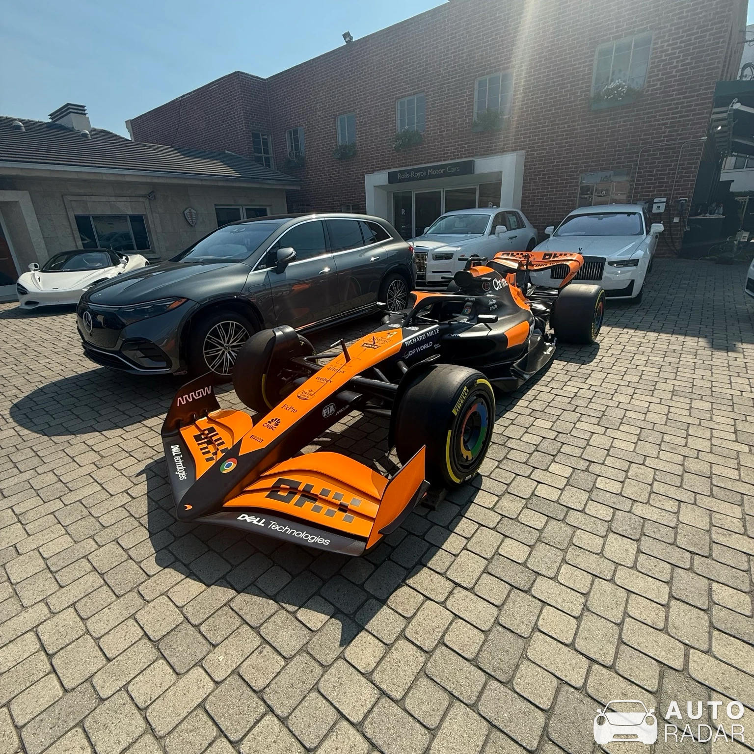 McLaren MCL36 spotted in Beverly Hills