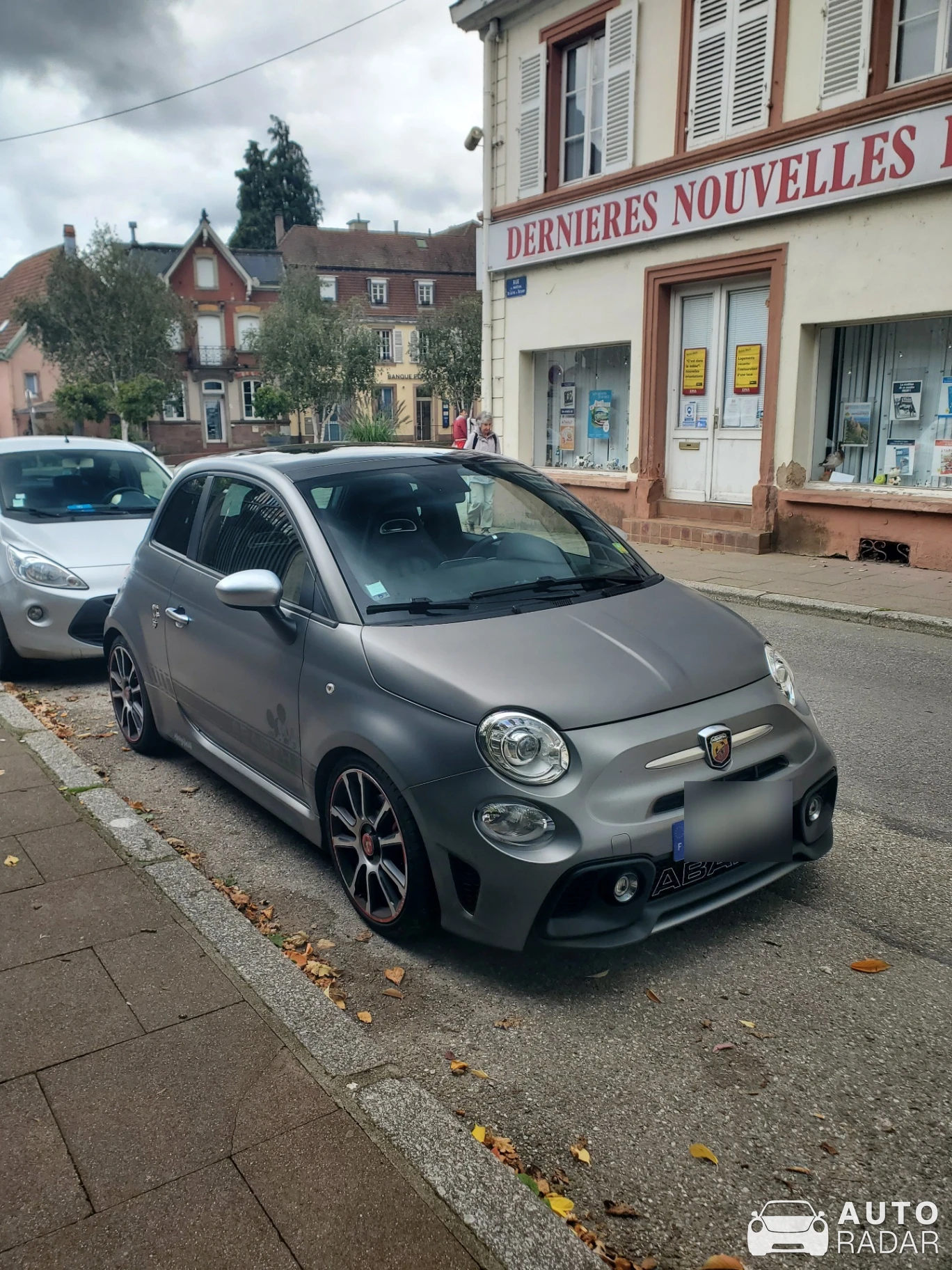 Abarth 595 spotted in Sainte-Marie-aux-Mines, France