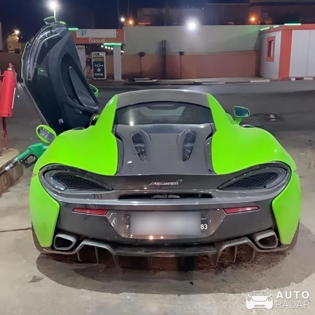 McLaren 570S spotted in Boghni, Algeria
