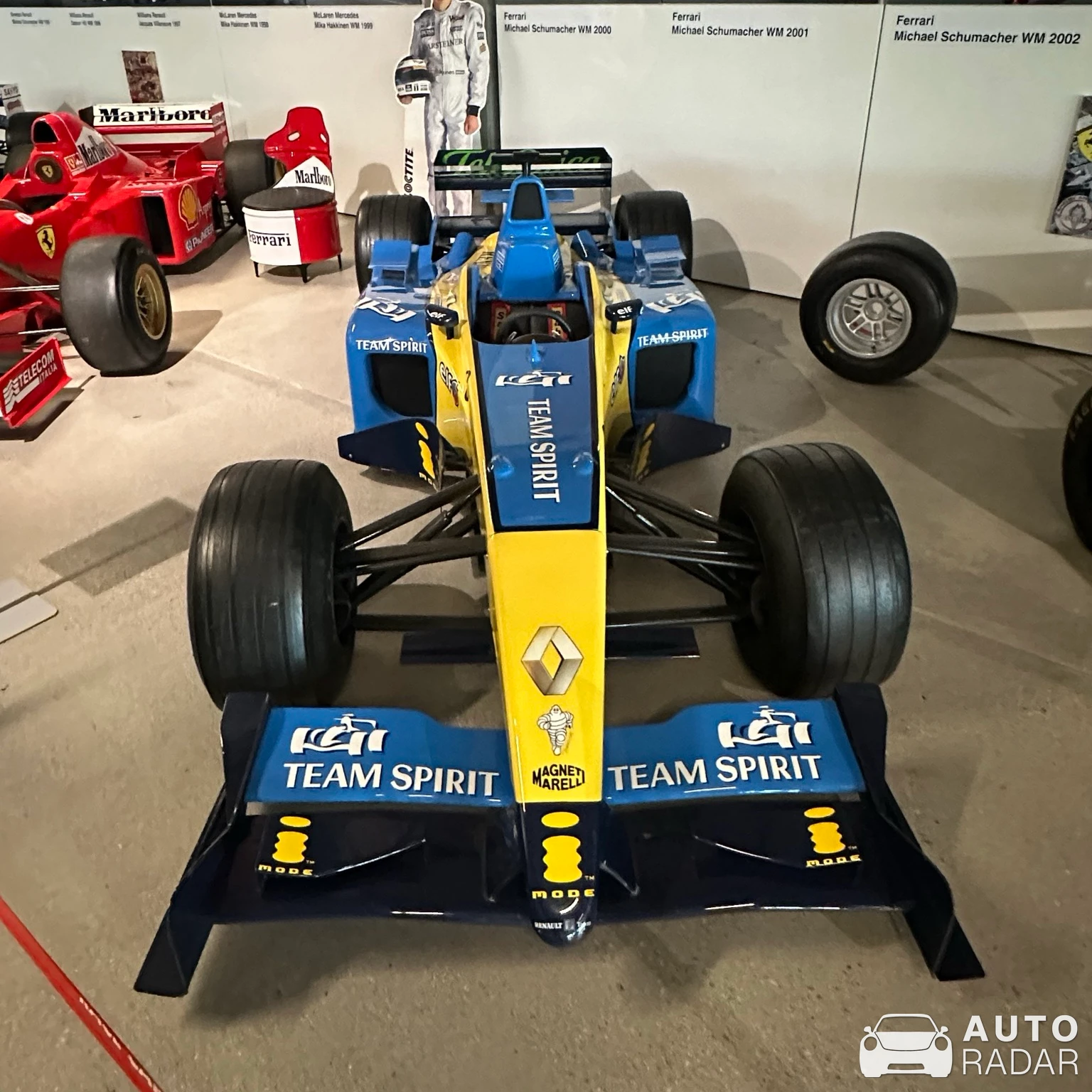 Renault F1 R25 spotted in Langenthal