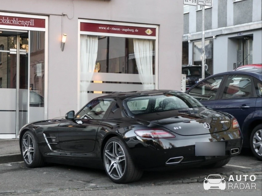Mercedes-Benz SLS AMG spotted in Augsburg, Germany
