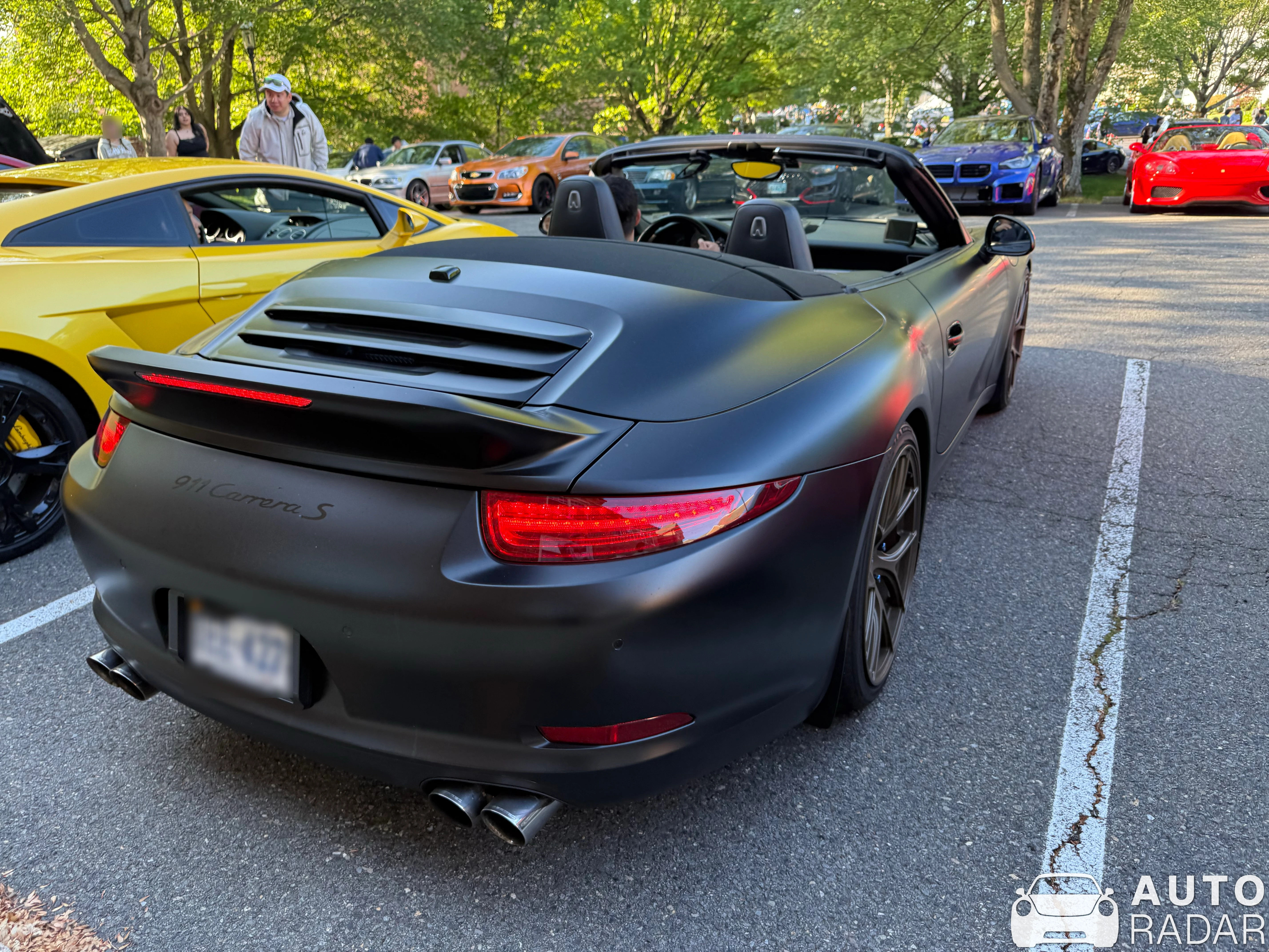 Porsche 991 Carrera S Cabriolet MkI spotted in Great Falls