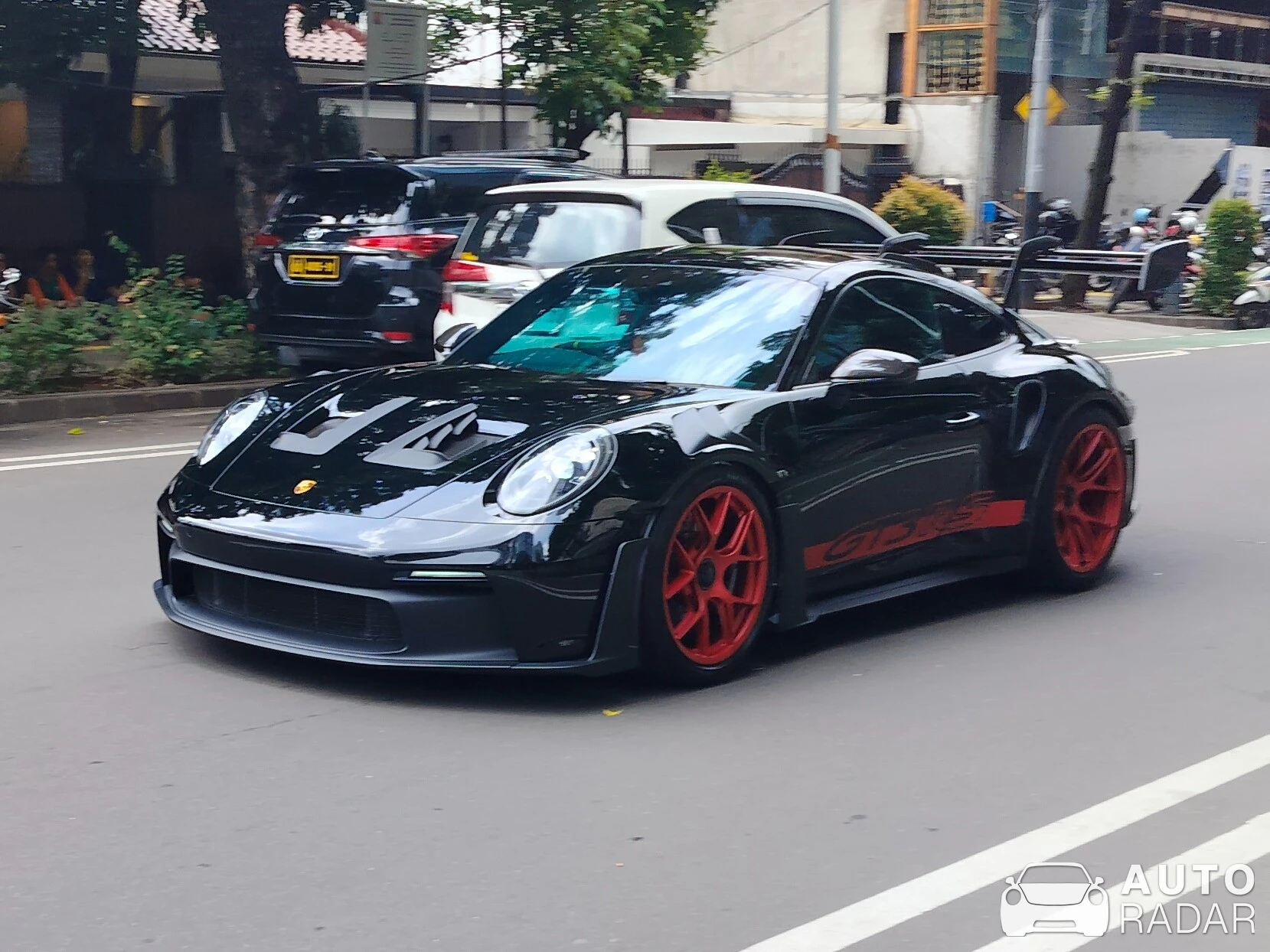 Porsche 992 GT3 RS MkI spotted in Kota Jakarta Selatan, Indonesia