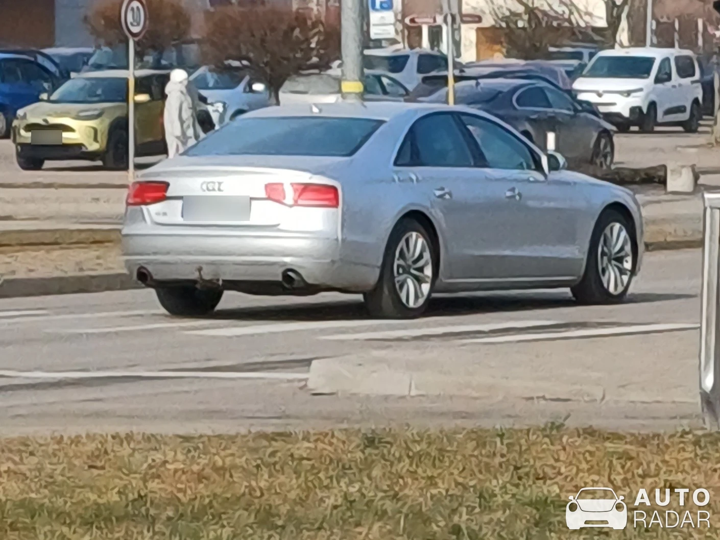 Audi A8L W12 spotted in Liepāja