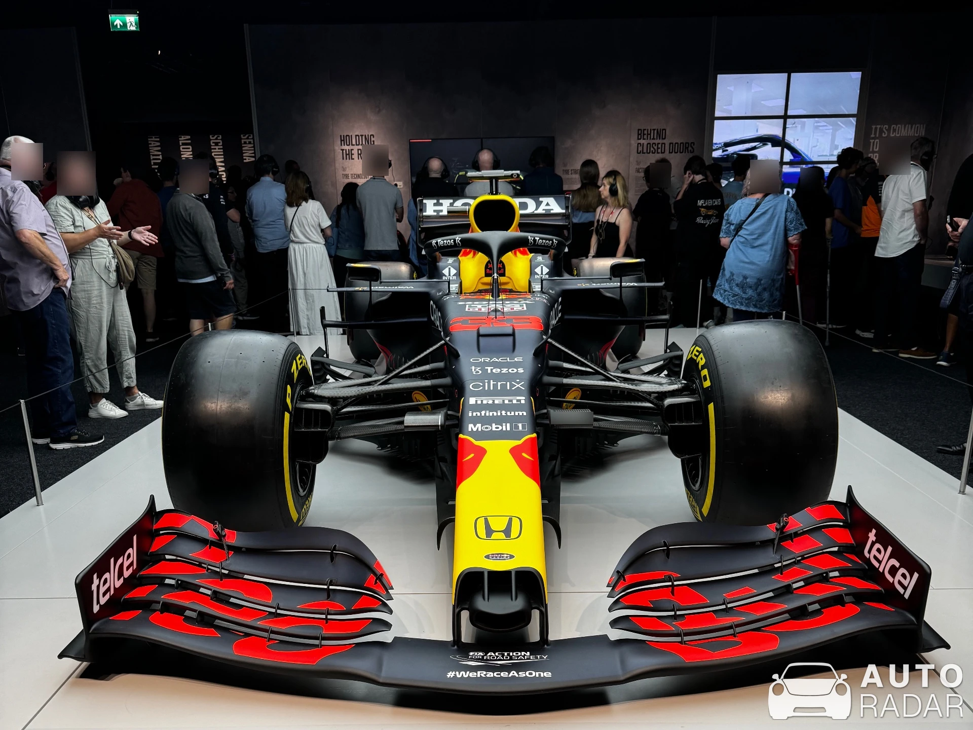 Red Bull Racing RB1 spotted in Greater London, United Kingdom