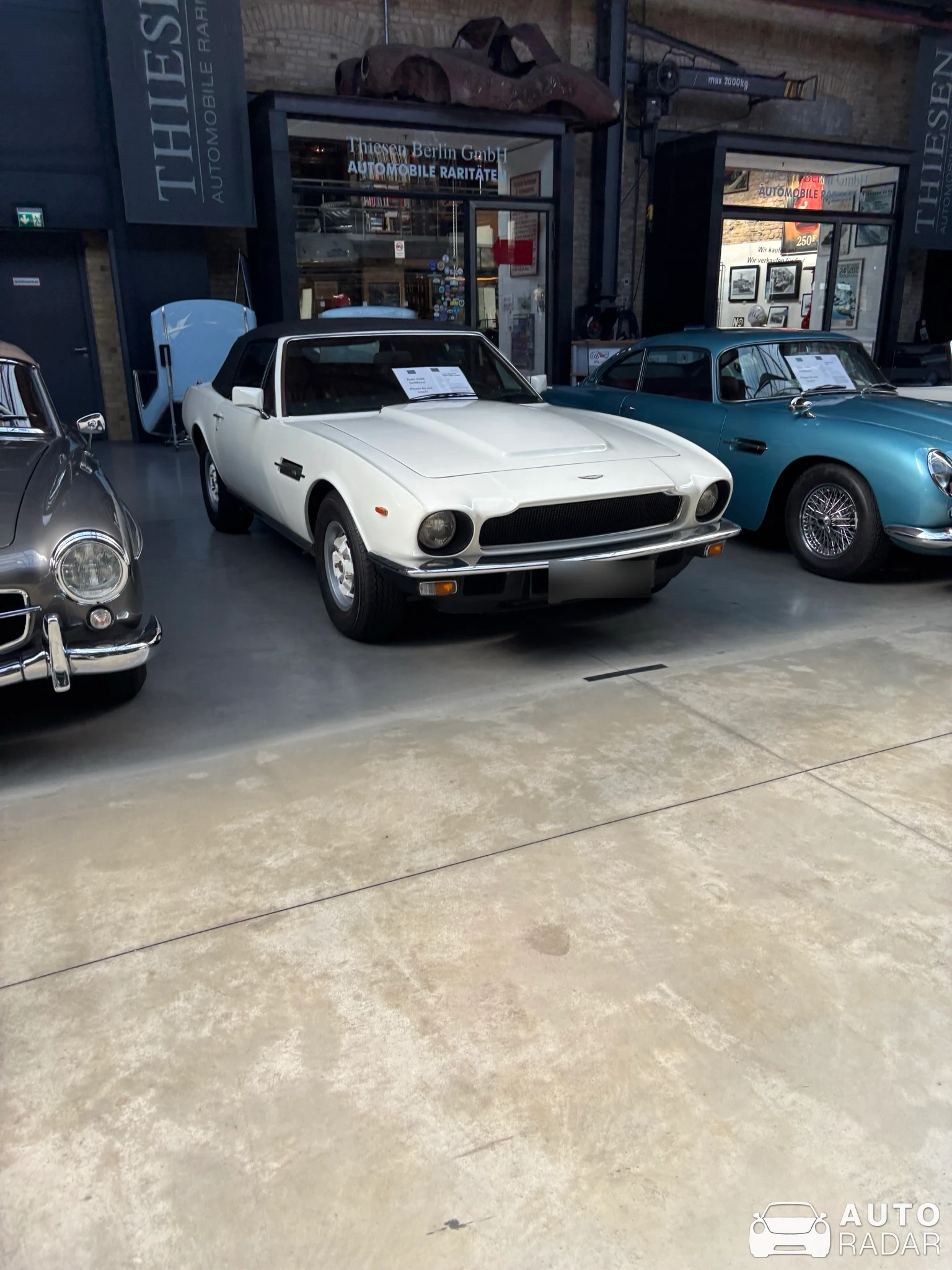 Aston Martin V8 Volante spotted in Berlin