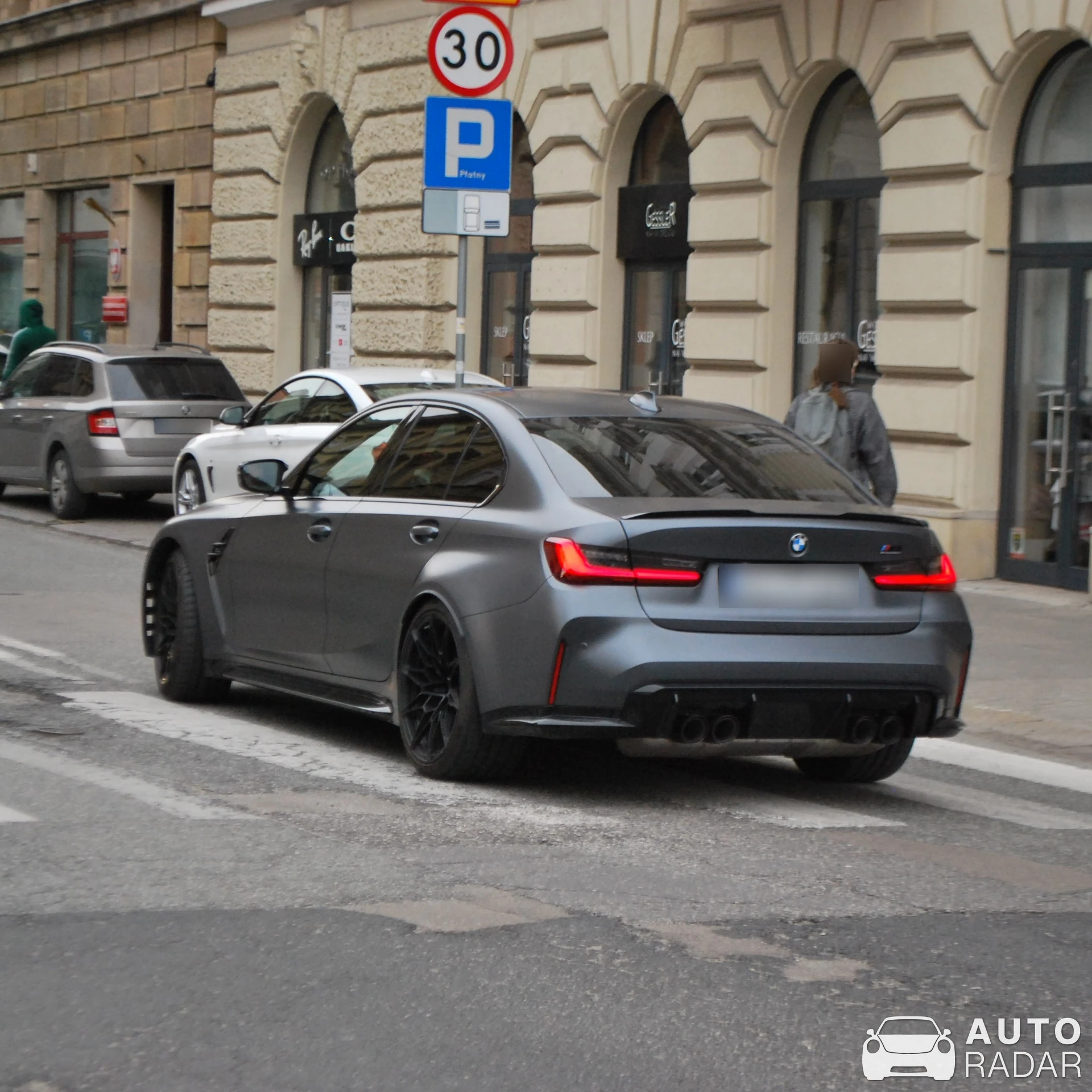 BMW M3 G80 Sedan Competition spotted in Warszawa, Poland