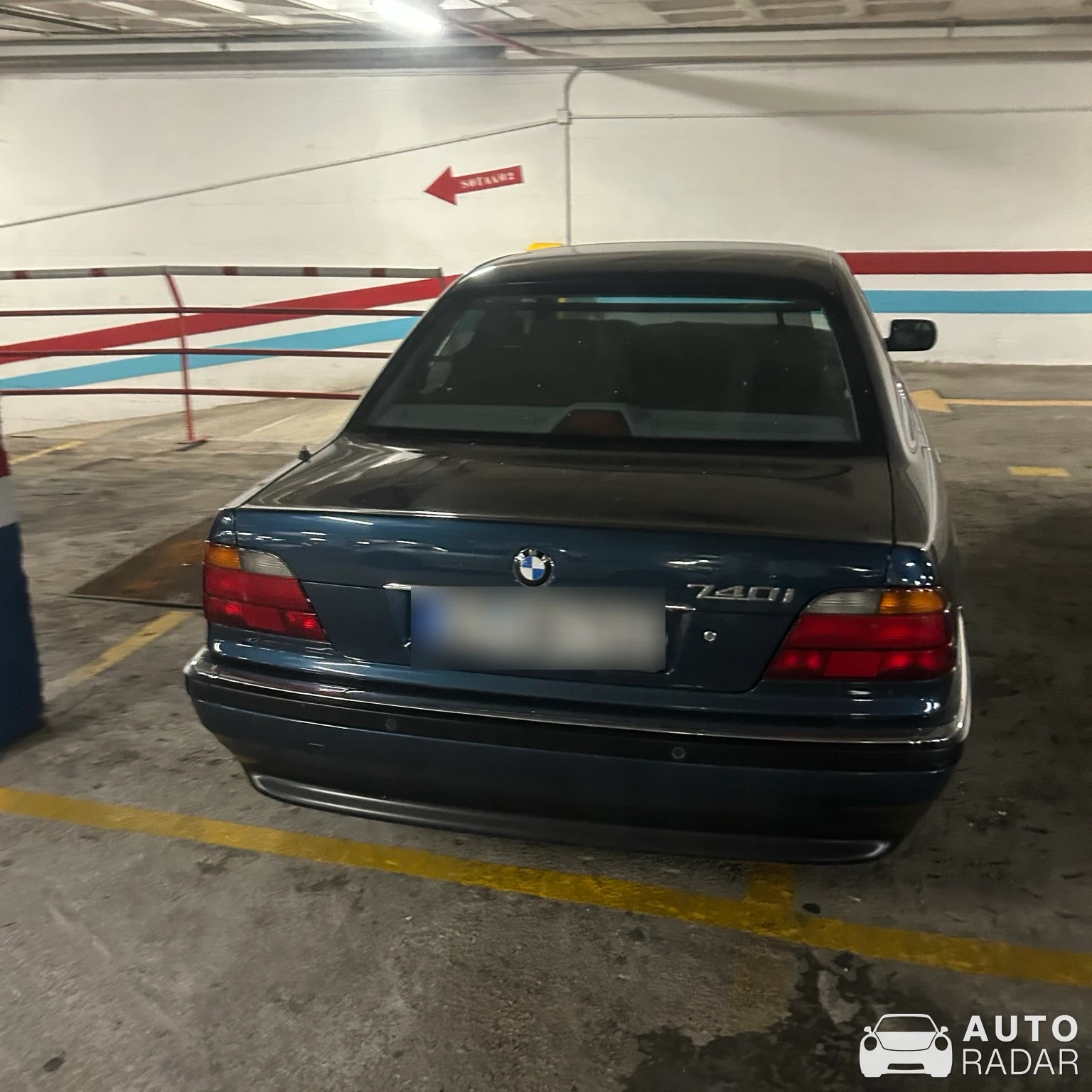 BMW 740i spotted in Marbella