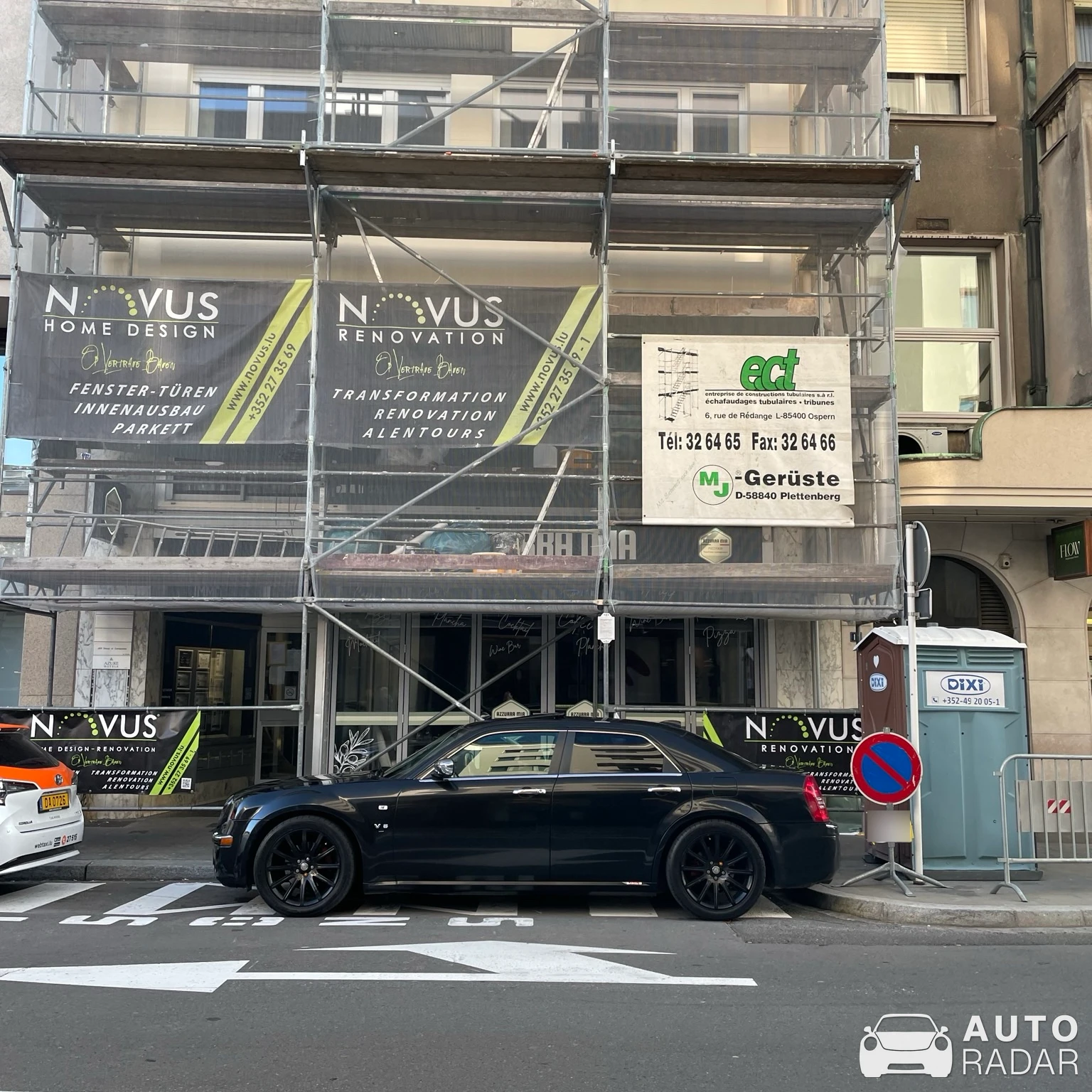 Chrysler 300 Sport Series spotted in Luxembourg