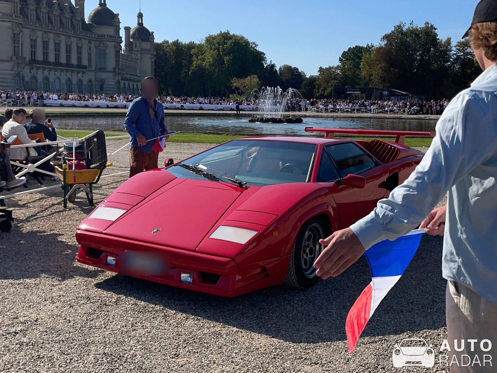 Lamborghini Countach 25th Anniversary spotted in Chantilly, France