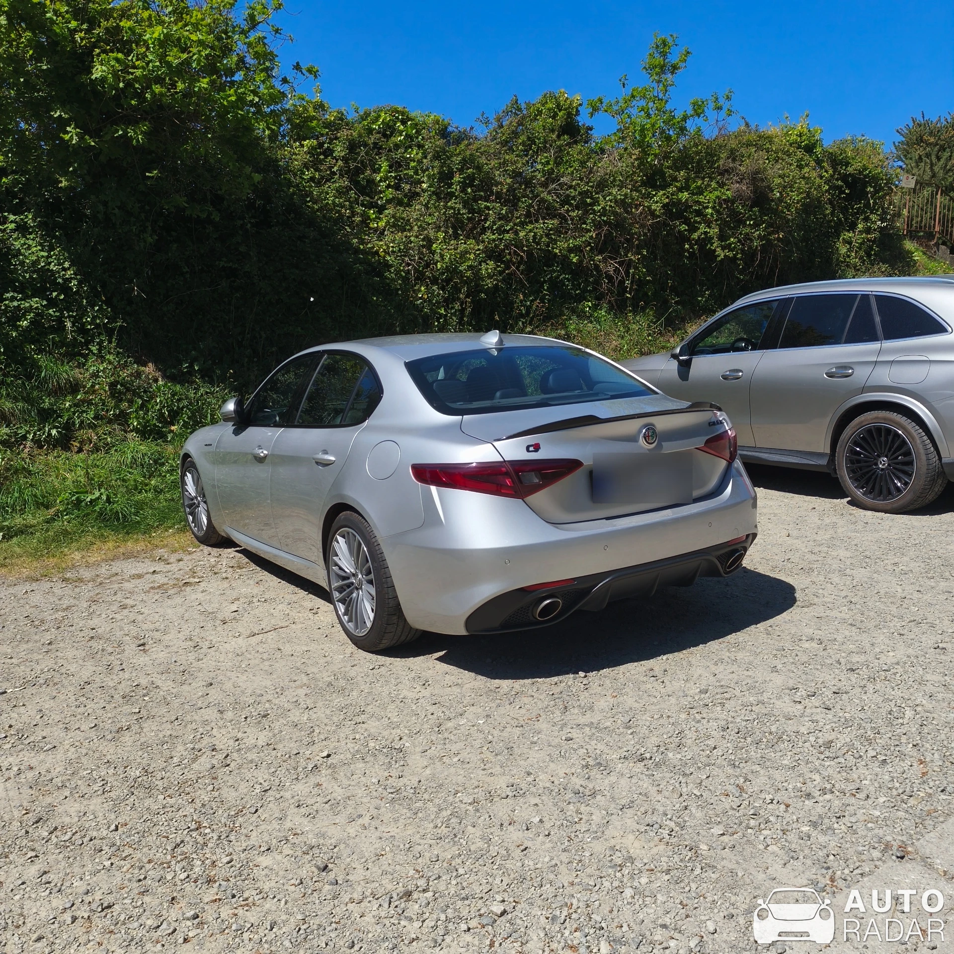 Alfa Romeo Giulia Veloce spotted in Plouezoc'h