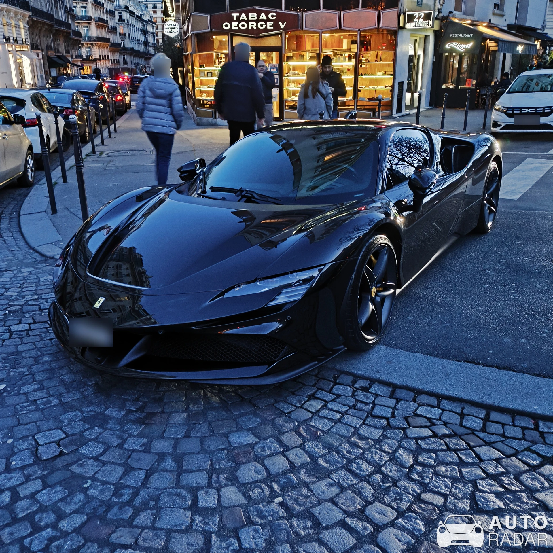 Ferrari SF90 Stradale spotted in Paris, France