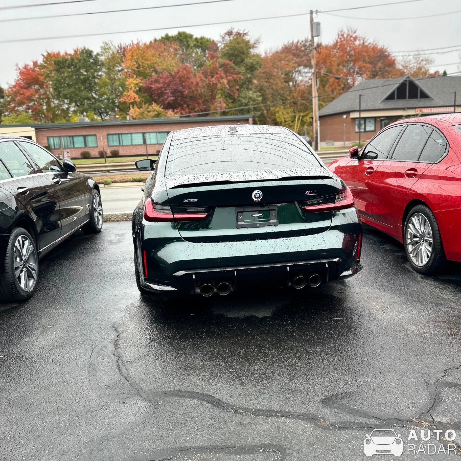 BMW M3 G80 Sedan Competition spotted in Westwood, United States