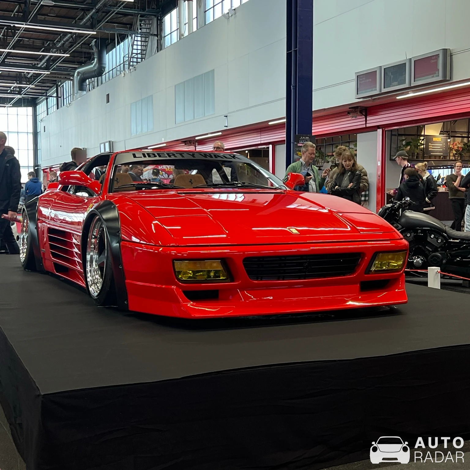 LB-Works Ferrari 348 spotted in Amsterdam, Nederland