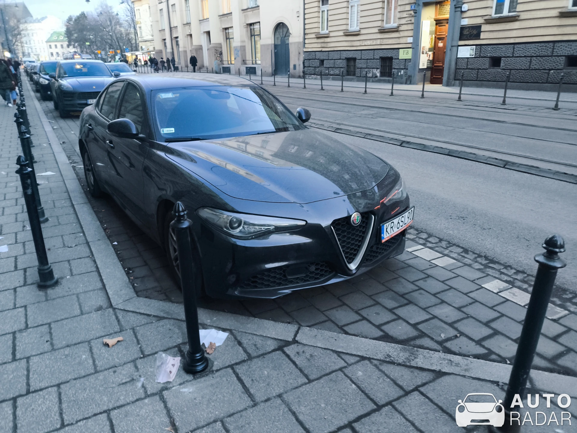 Alfa Romeo Giulia spotted in Kraków, Pologne