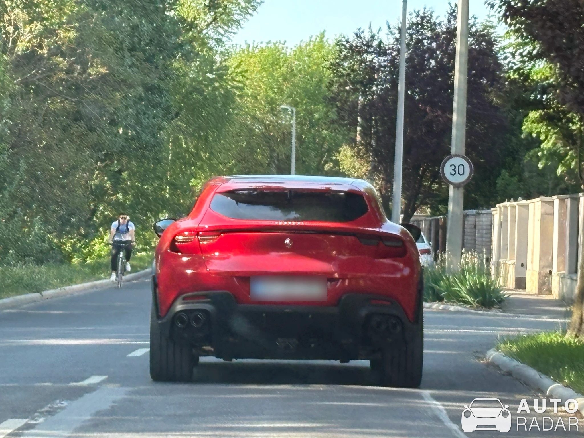Ferrari Purosangue spotted in Debrecen, Magyarország