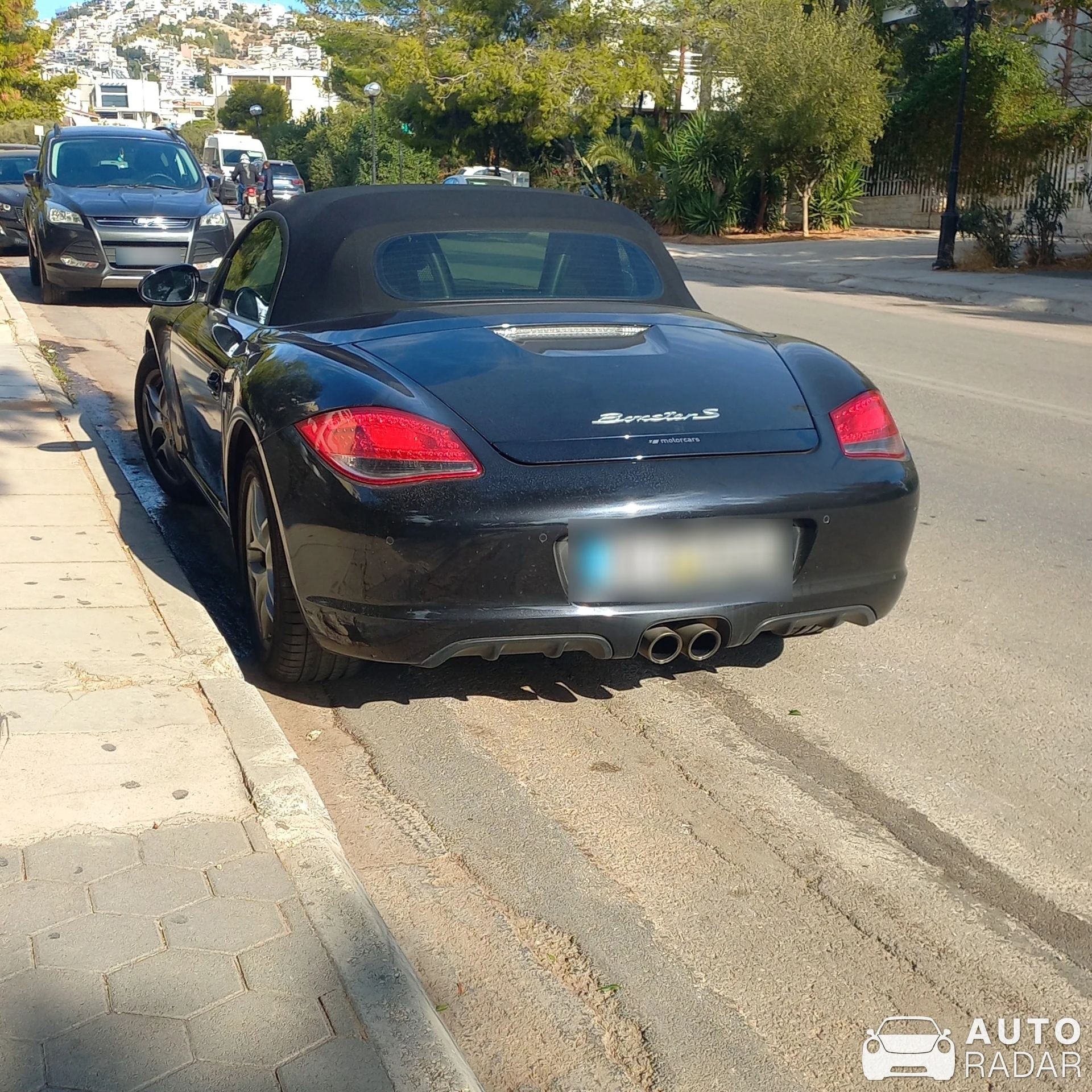 Porsche 987 Boxster S spotted in Voula, Greece