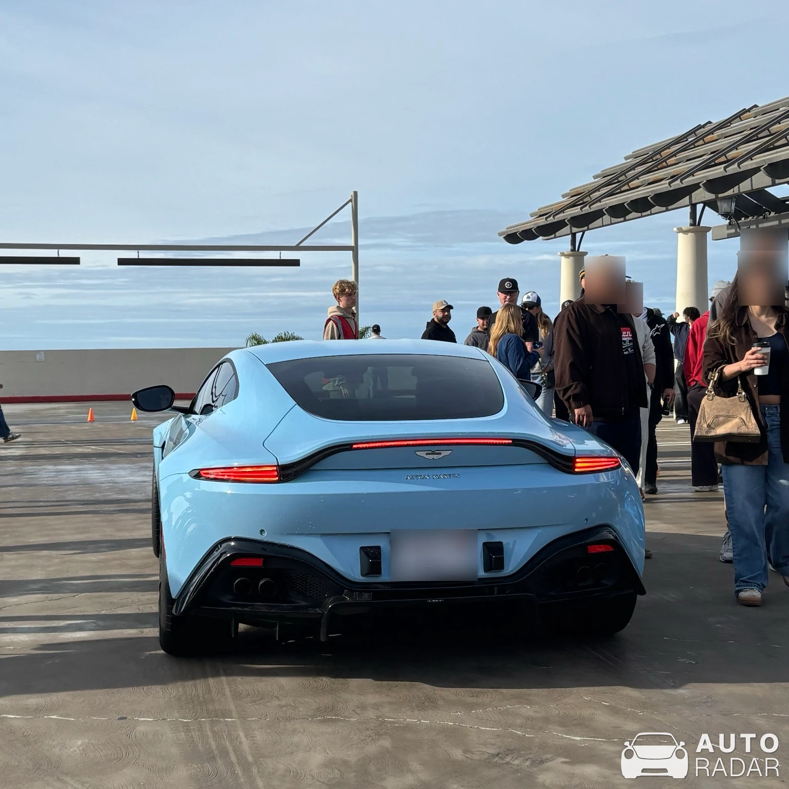 Aston Martin V8 Vantage 2018 spotted in San Clemente, United States