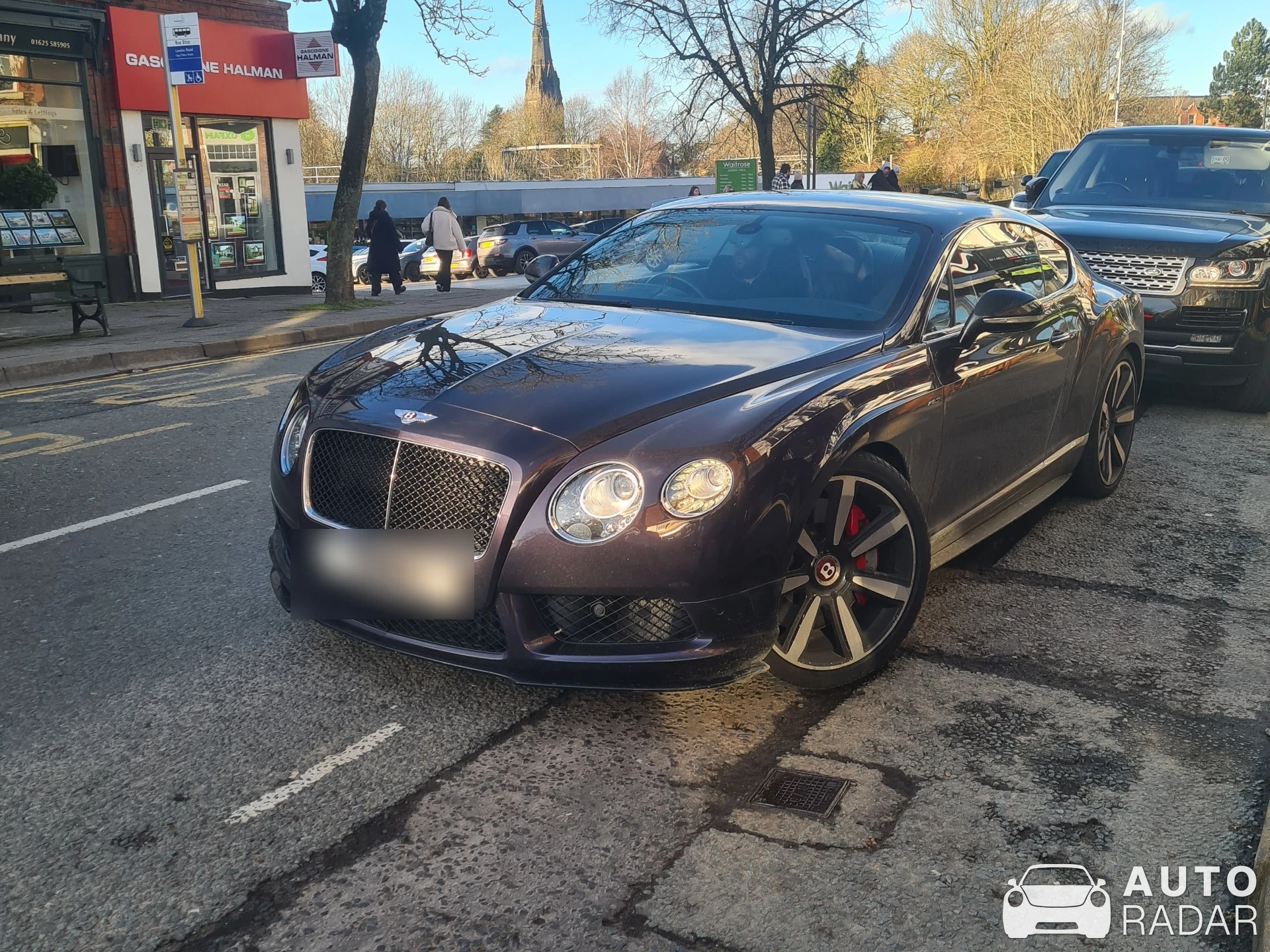 Bentley Continental GTC V8 spotted in Alderley Edge, United Kingdom
