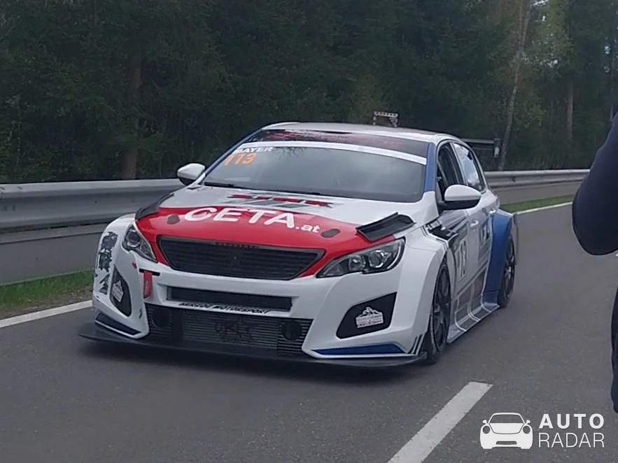 Peugeot 308 Cup spotted in Semriach