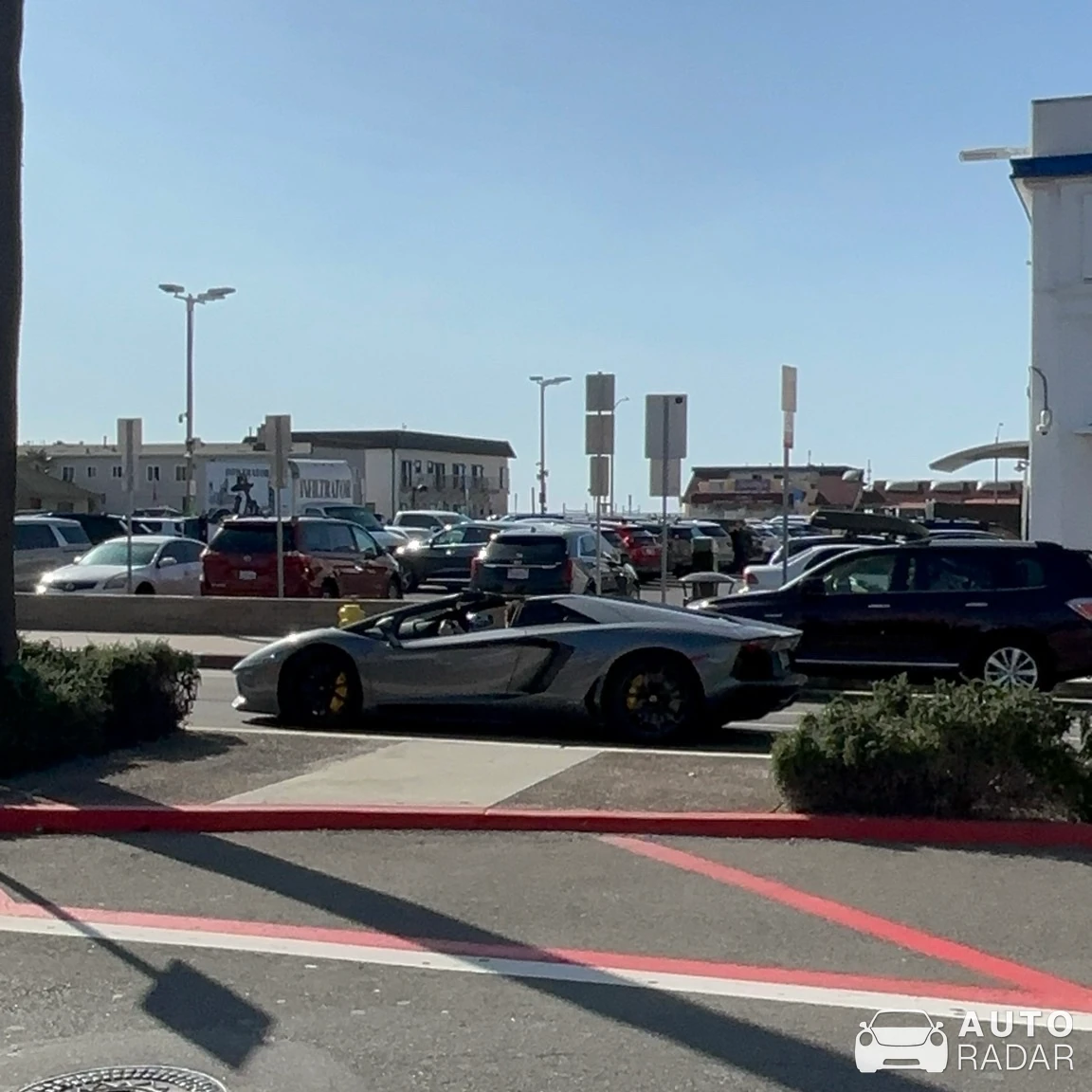 Lamborghini Aventador LP700-4 Roadster spotted in Hermosa Beach, United States
