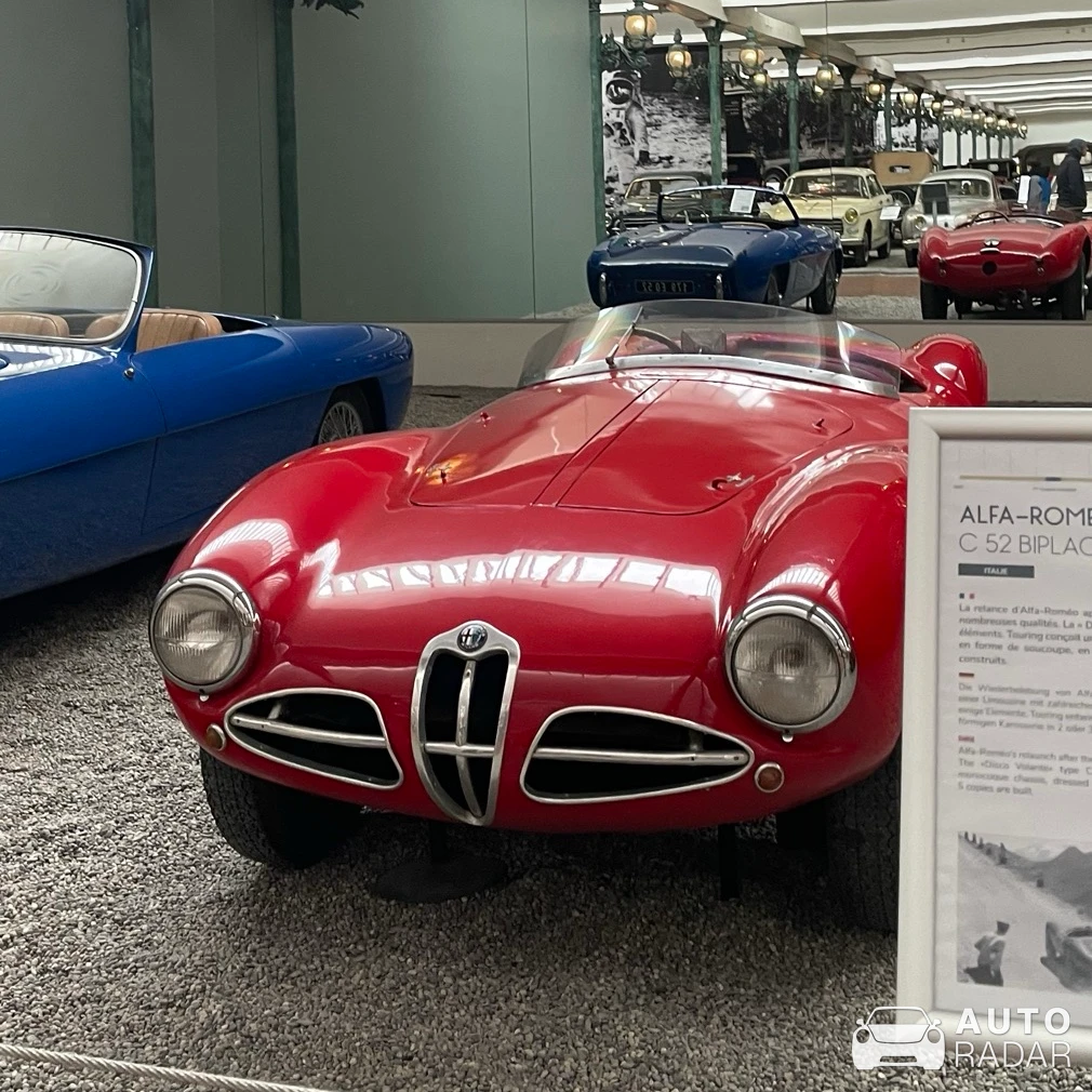 Alfa Romeo Disco Volante Spyder spotted in Mulhouse