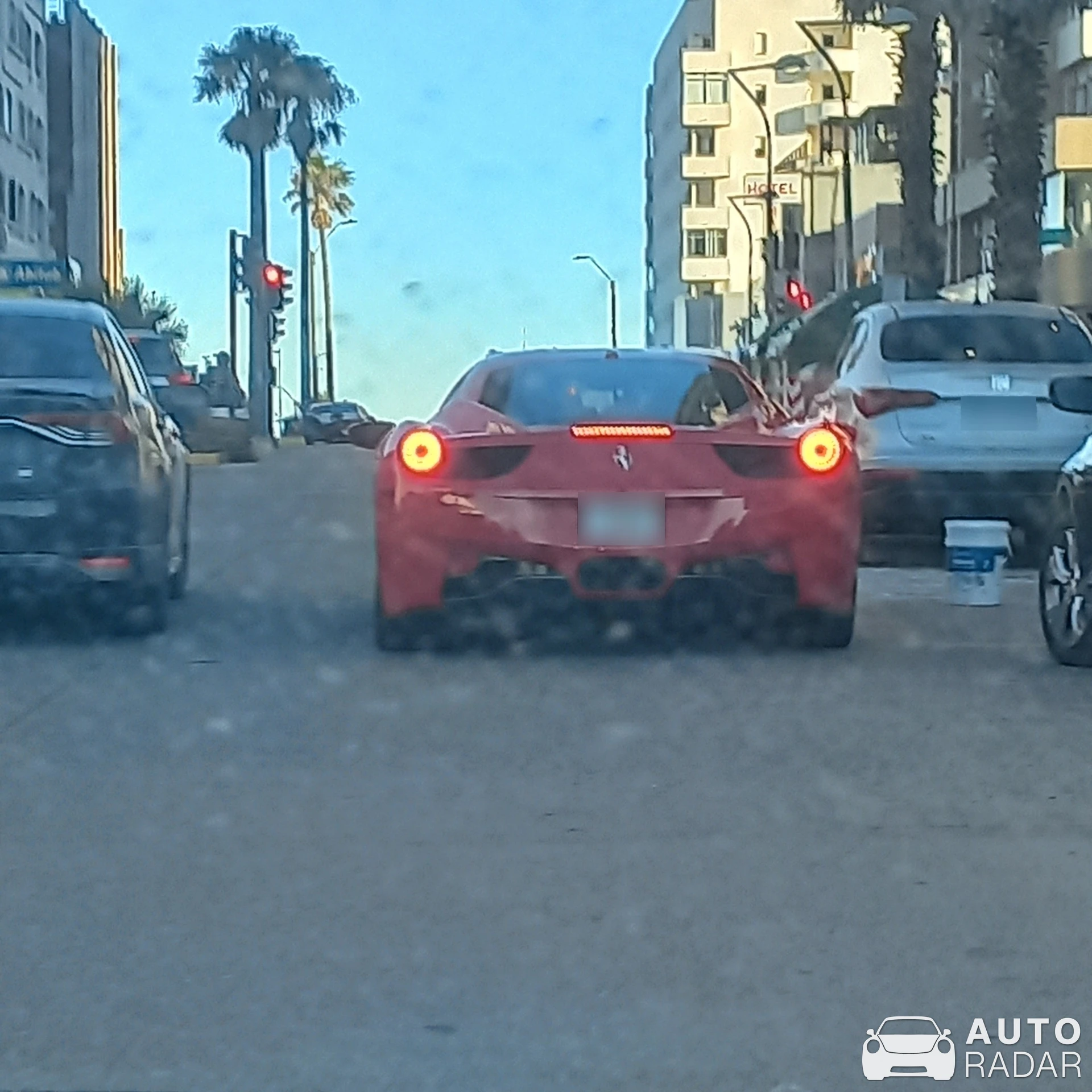 Ferrari 458 Italia spotted in Punta del Este, Uruguay