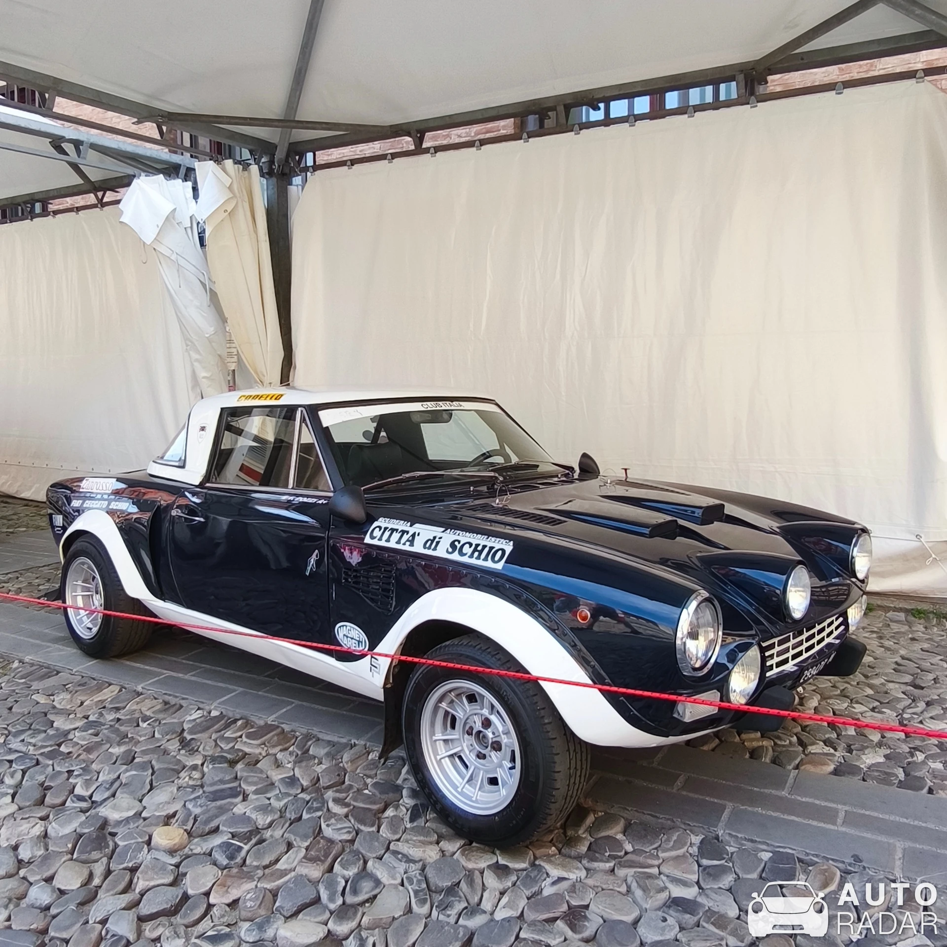 Abarth 124 Rally Stradale spotted in Modena, Italy