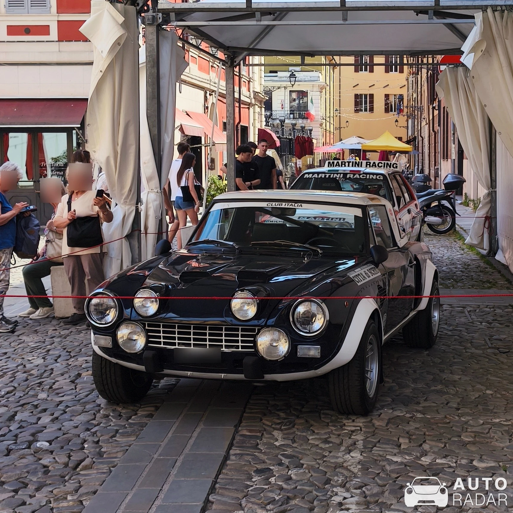 Abarth 124 Rally Stradale spotted in Modena