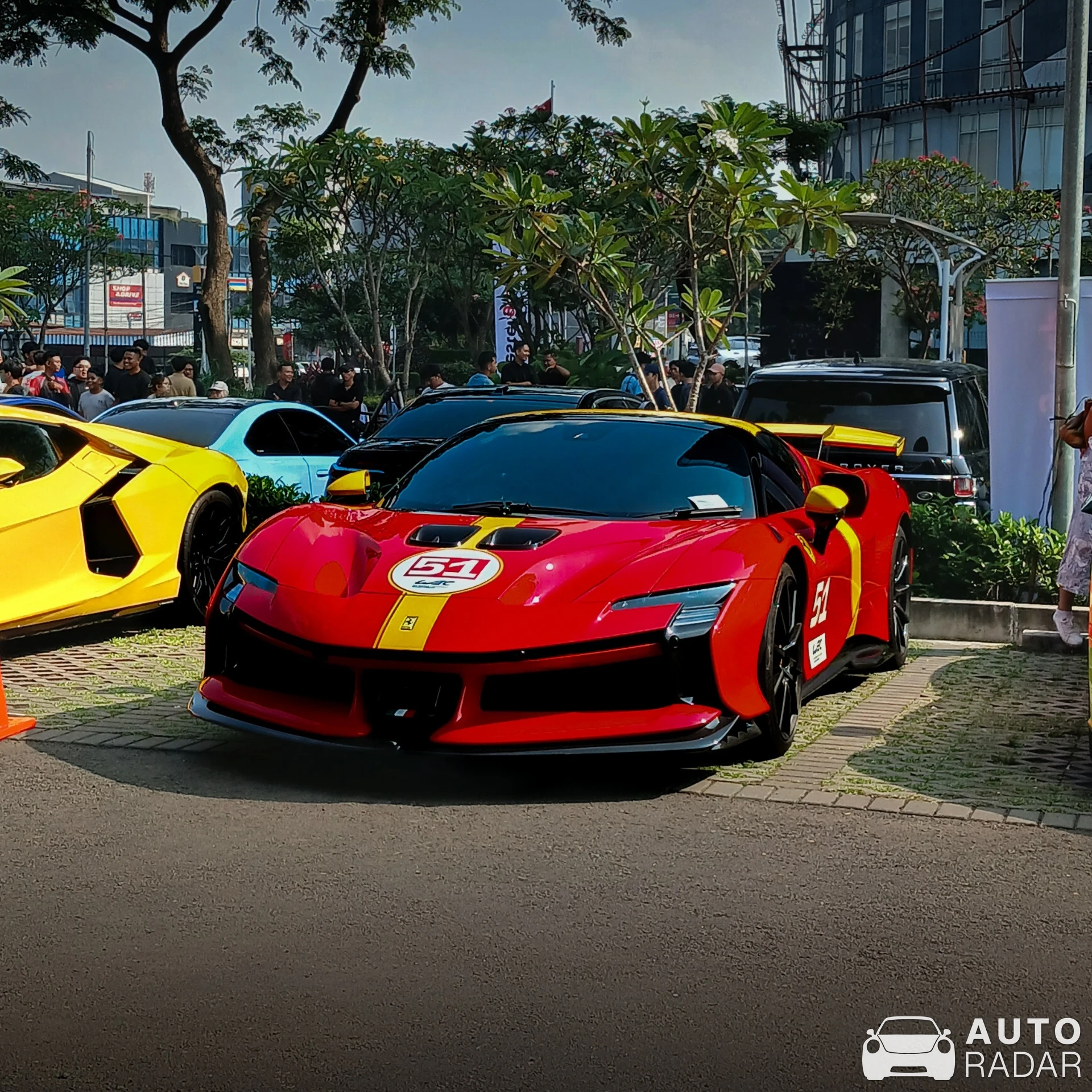 Ferrari SF90 XX Stradale Le Mans Hyperclub Edition spotted in Jakarta