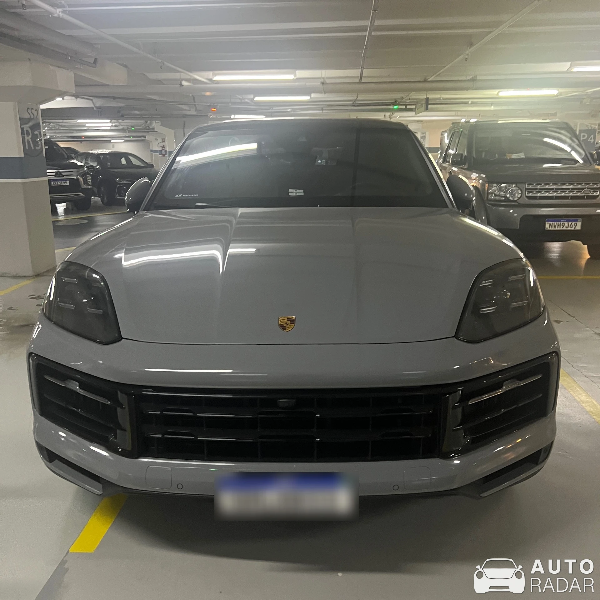 Porsche Cayenne Coupé Turbo S E-Hybrid spotted in Barra da Tijuca, Brazil