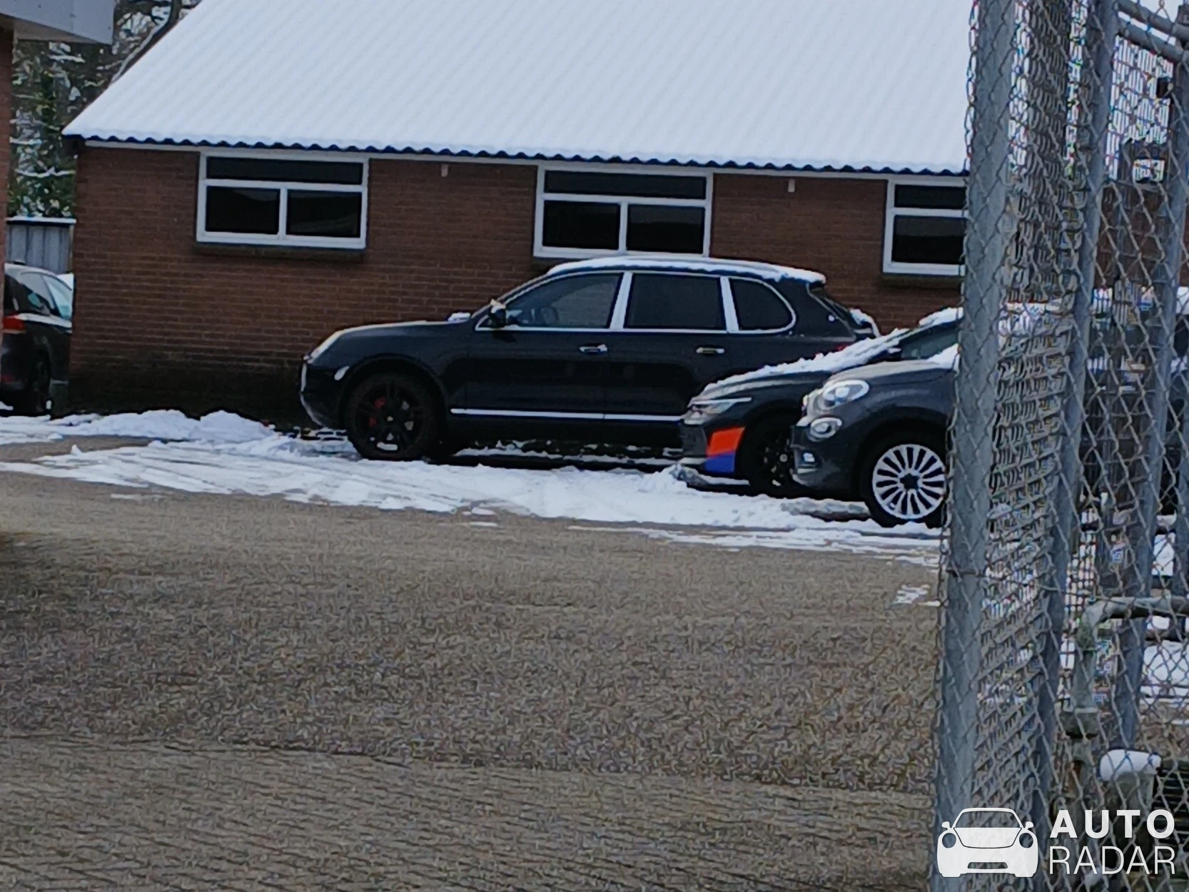 Porsche Cayenne Turbo spotted in Halle, Netherlands