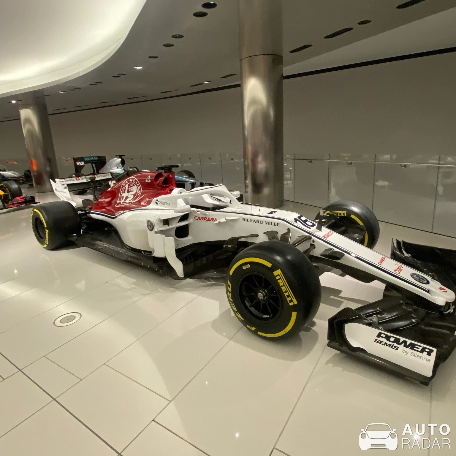 Sauber C37 spotted in Mónaco
