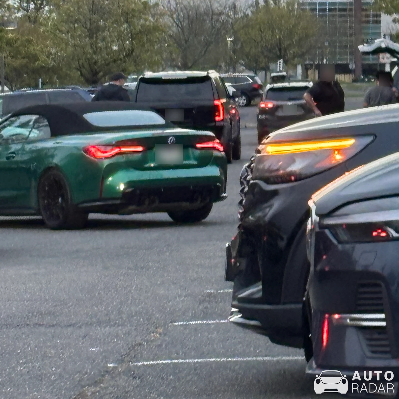 BMW M4 Competition Convertible G83 spotted in Danbury