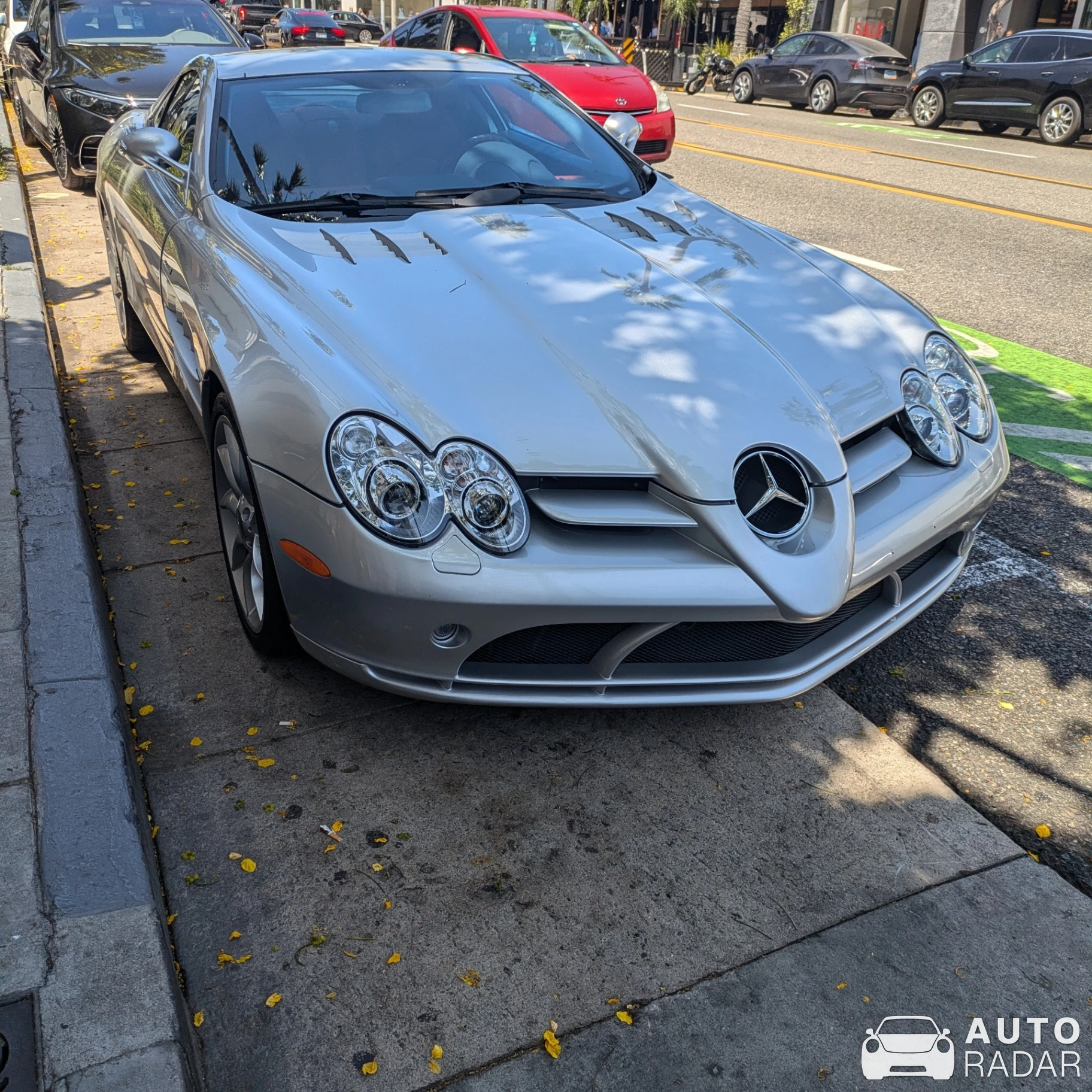 Mercedes-Benz SLR McLaren spotted in Beverly Hills, United States