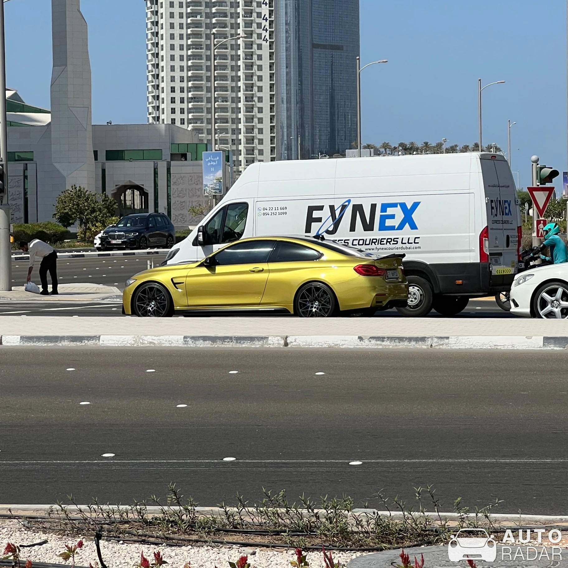 BMW M4 F82 Coupé Competition spotted in Abu Dhabi, United Arab Emirates