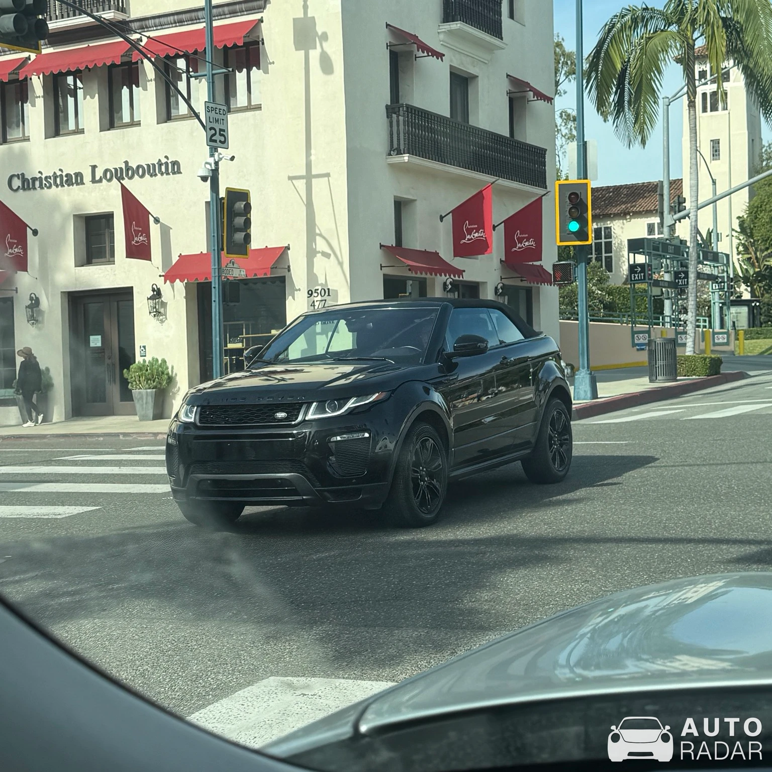 Land Rover Range Rover Evoque Convertible spotted in Beverly Hills, United States