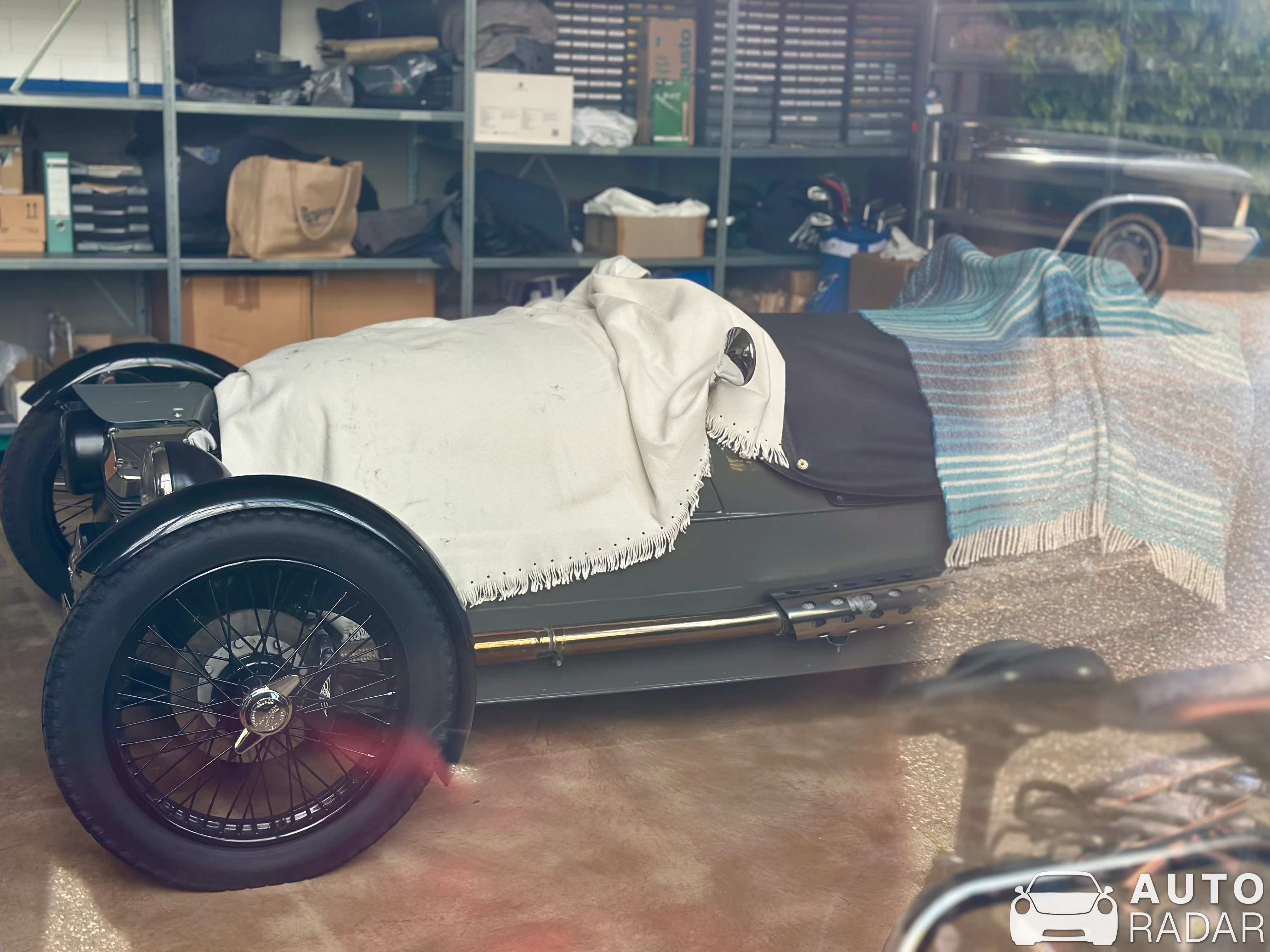 Morgan Super Sports Three-Wheeler spotted in Düsseldorf