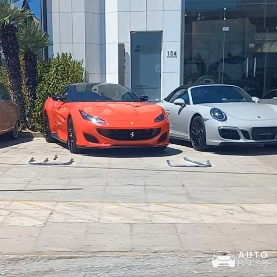 Ferrari Portofino spotted in Glifada, Greece