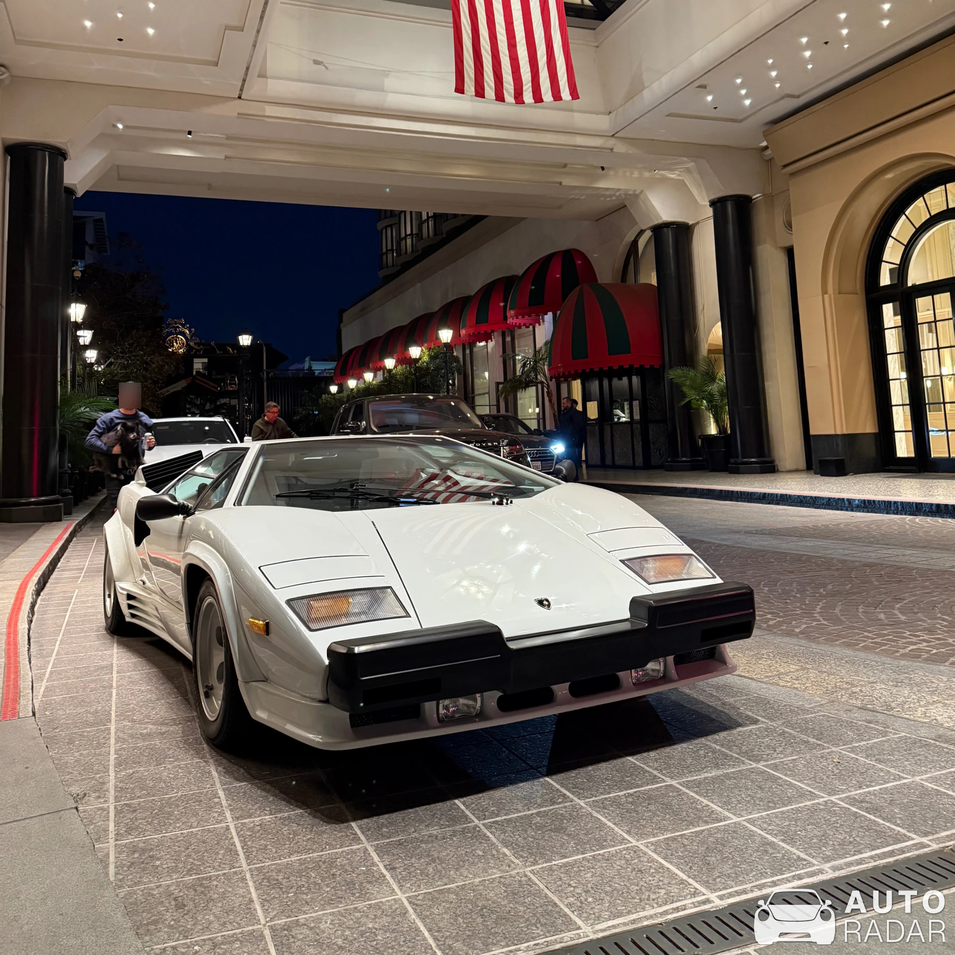 Lamborghini Countach 5000 Quattrovalvole spotted in Beverly Hills, United States