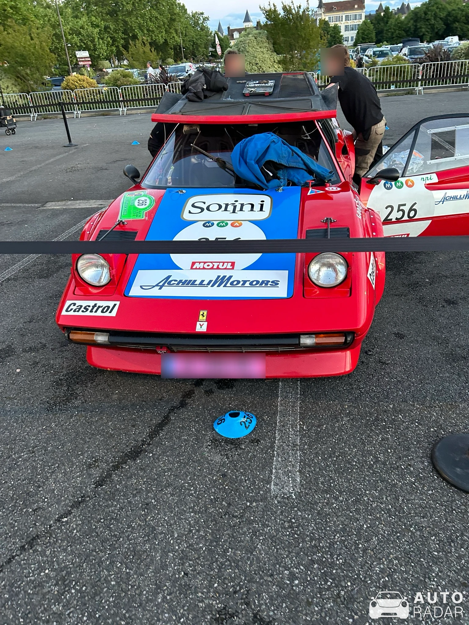 Ferrari 308 GTB Michelotto spotted in Pau