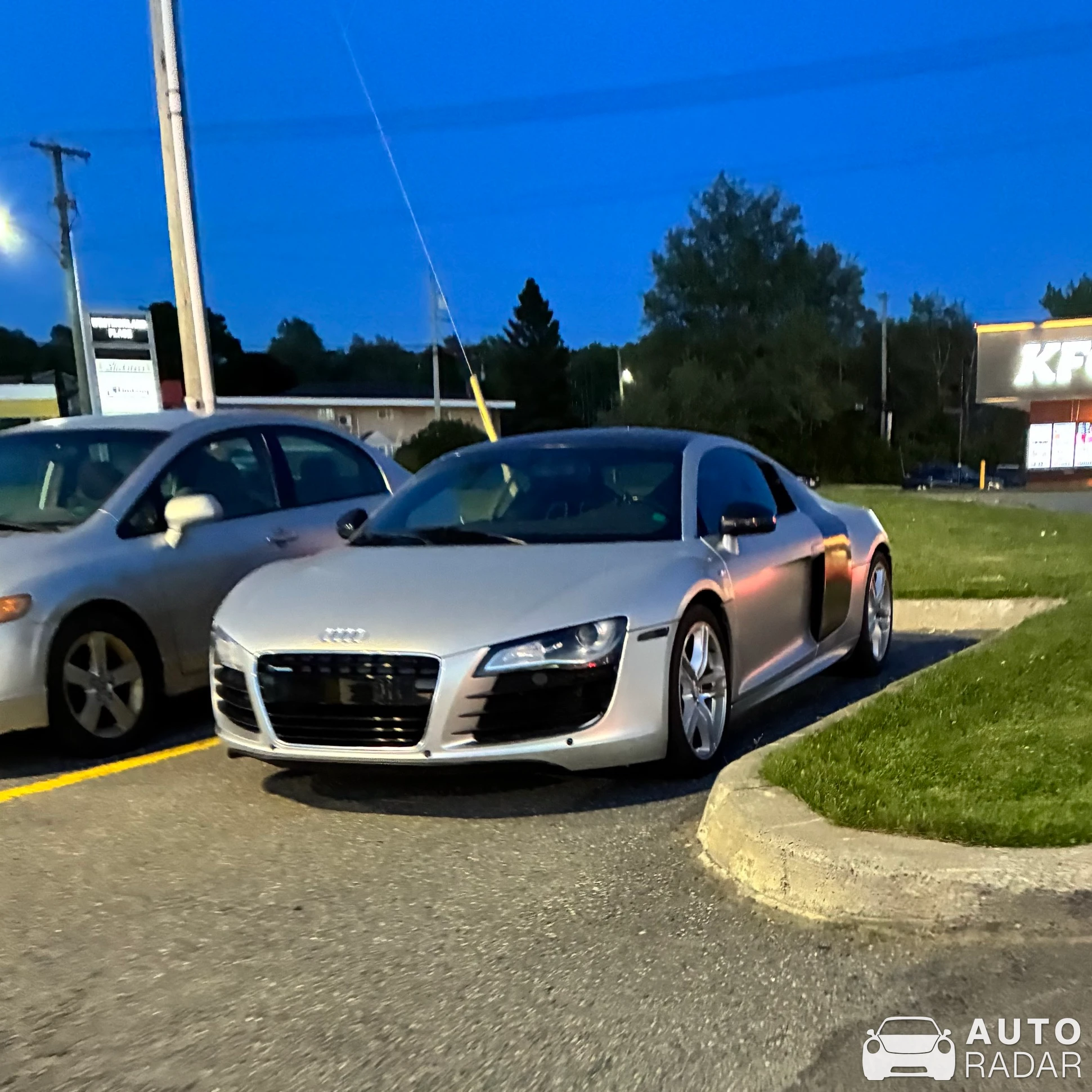 Audi R8 V10 spotted in Saint John
