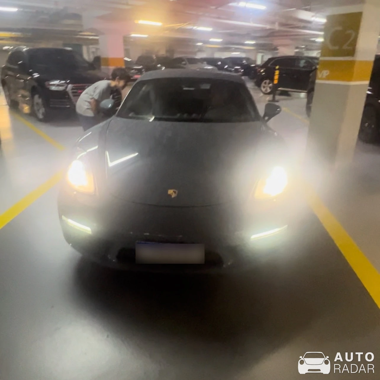 Porsche 718 Boxster spotted in Barra da Tijuca, Brazil
