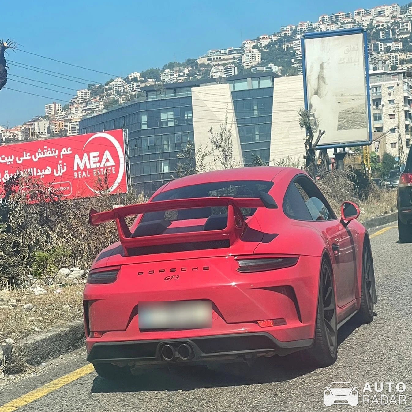 Porsche 991 GT3 MkII spotted in Juniyah, Lebanon