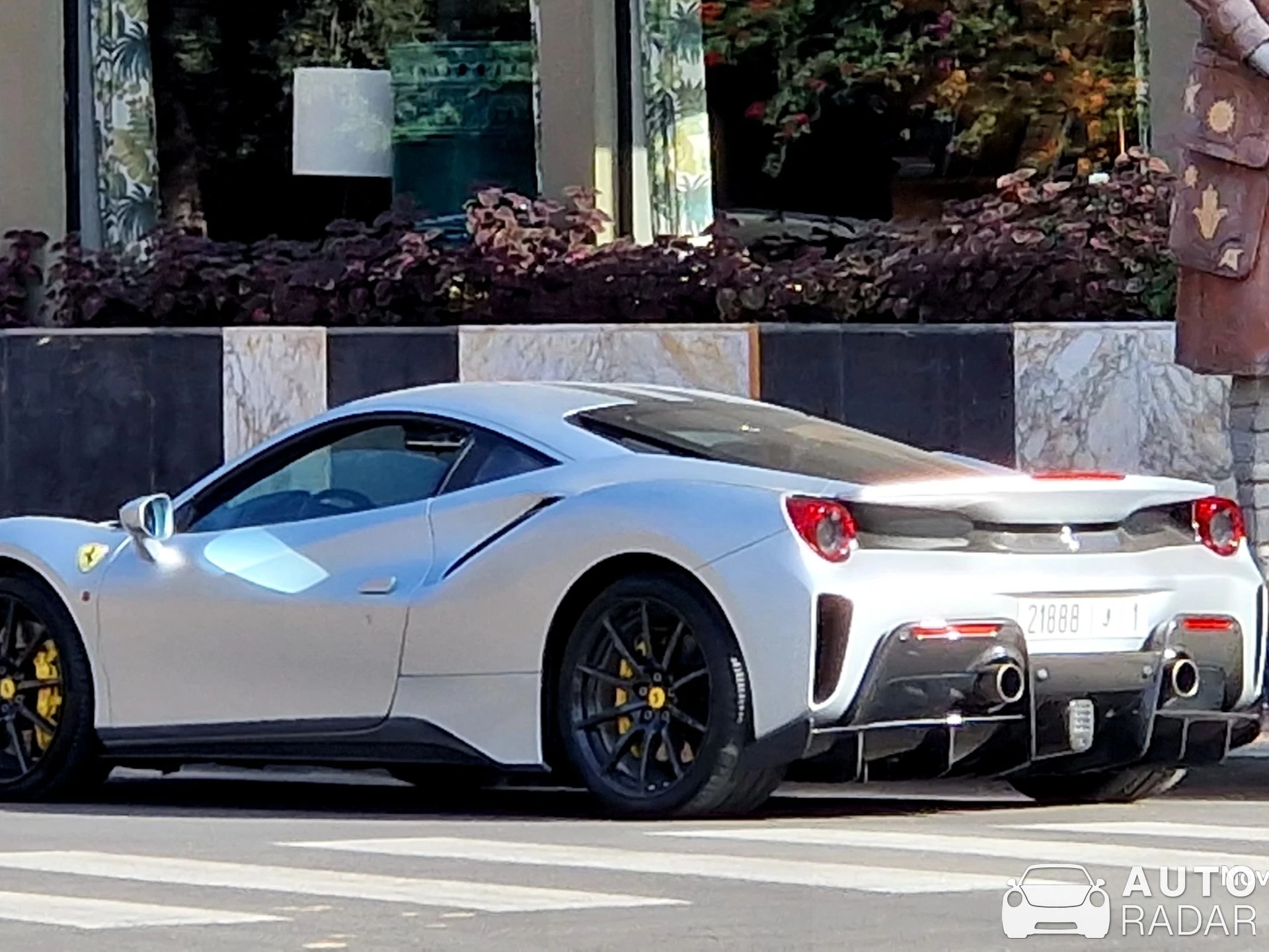 Ferrari 488 Pista spotted in Marrakesh, Morocco