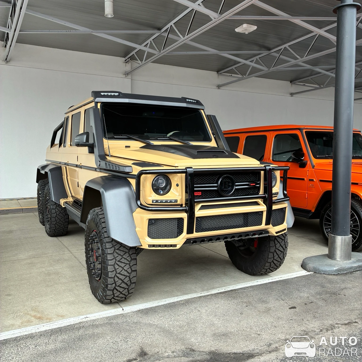 Mercedes-AMG Brabus G 800 XLP Adventure 6x6 spotted in North Olmsted