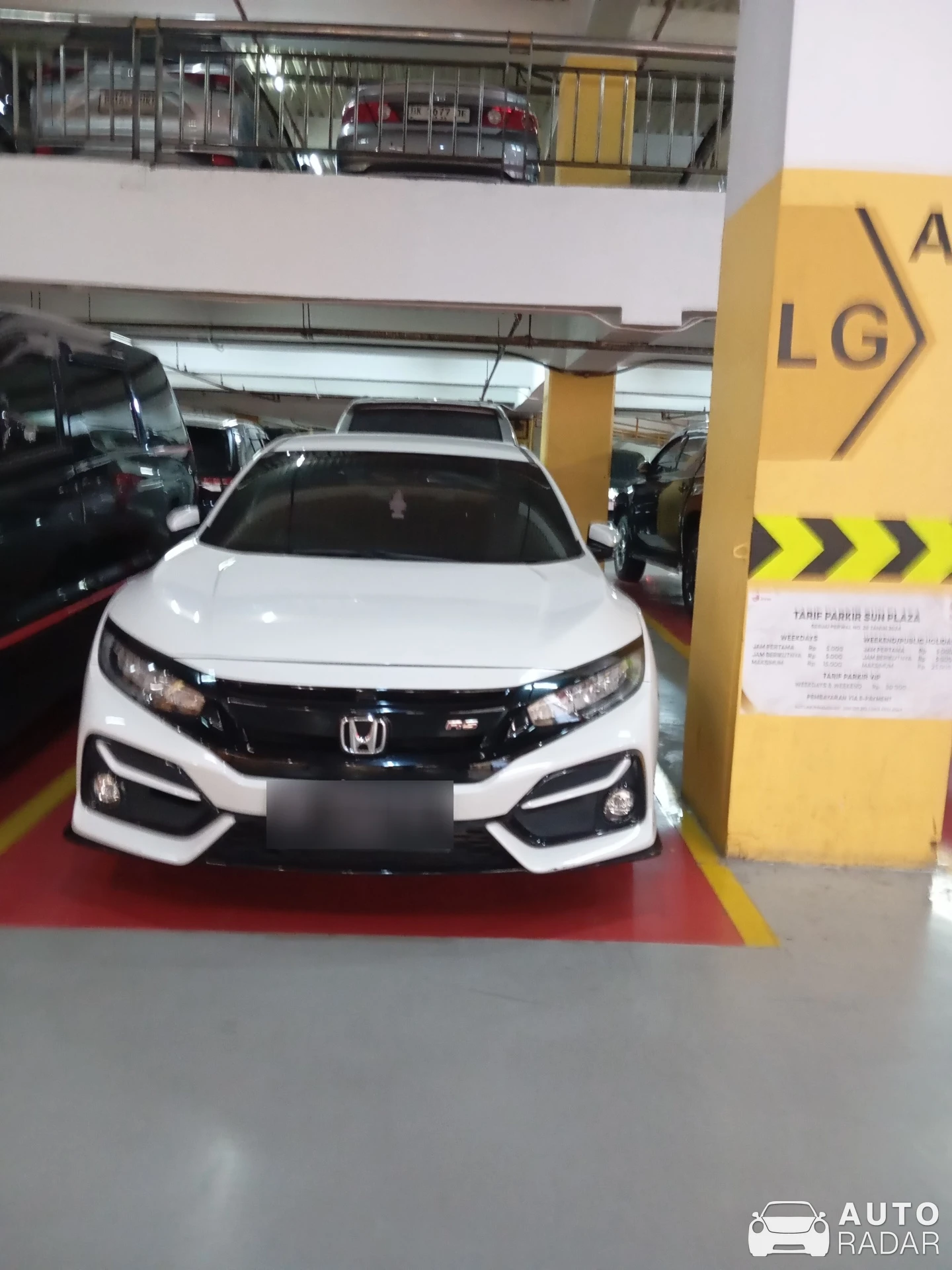 Honda Civic RS spotted