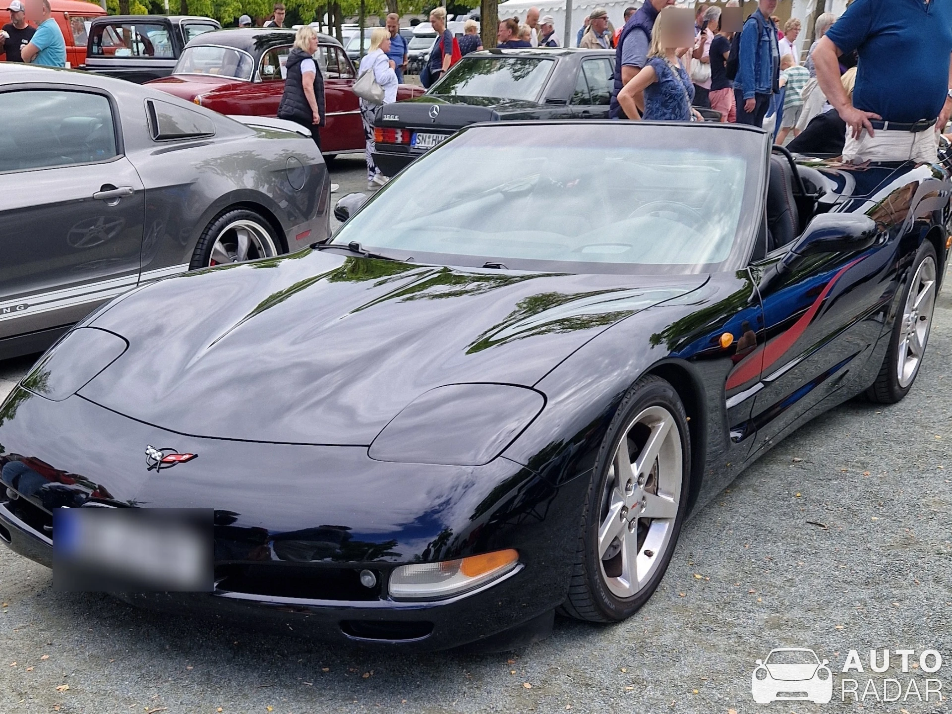 Chevrolet Corvette C5 spotted in Schwerin